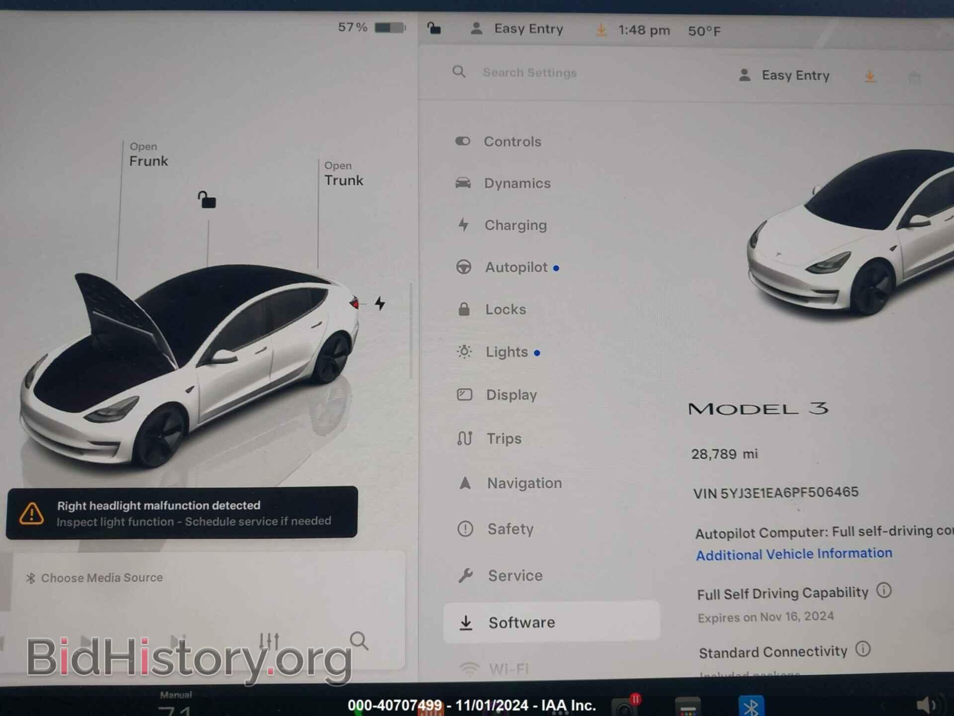 2023 TESLA MODEL 3 - VIN: 5YJ3E1EA6PF506465 - Фото 7