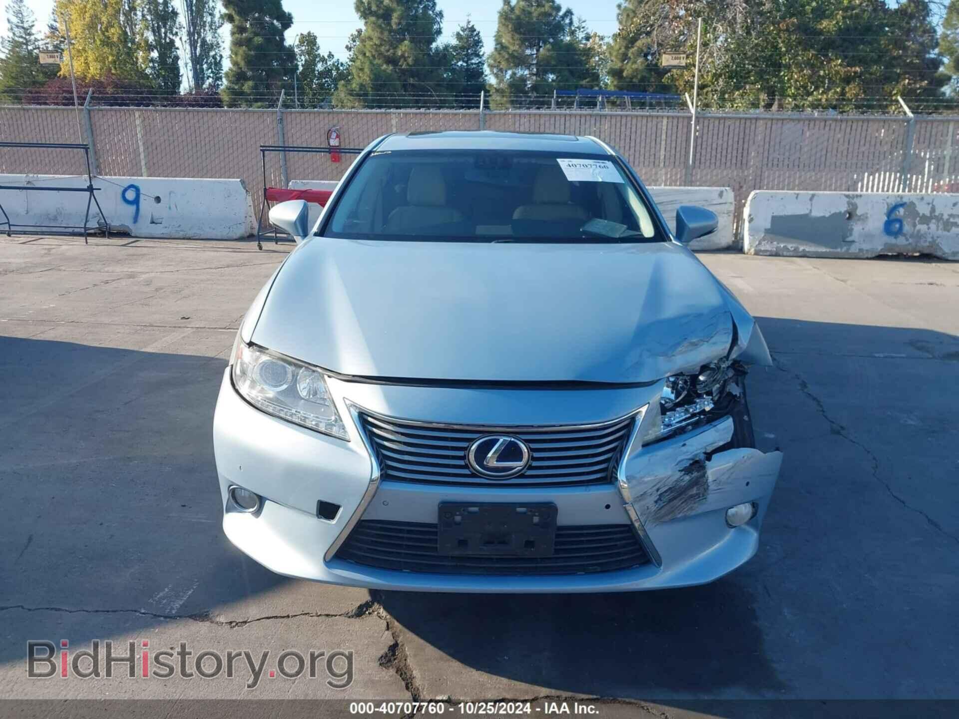 2013 LEXUS ES 300H - VIN: JTHBW1GG1D2020329 - Фото 12