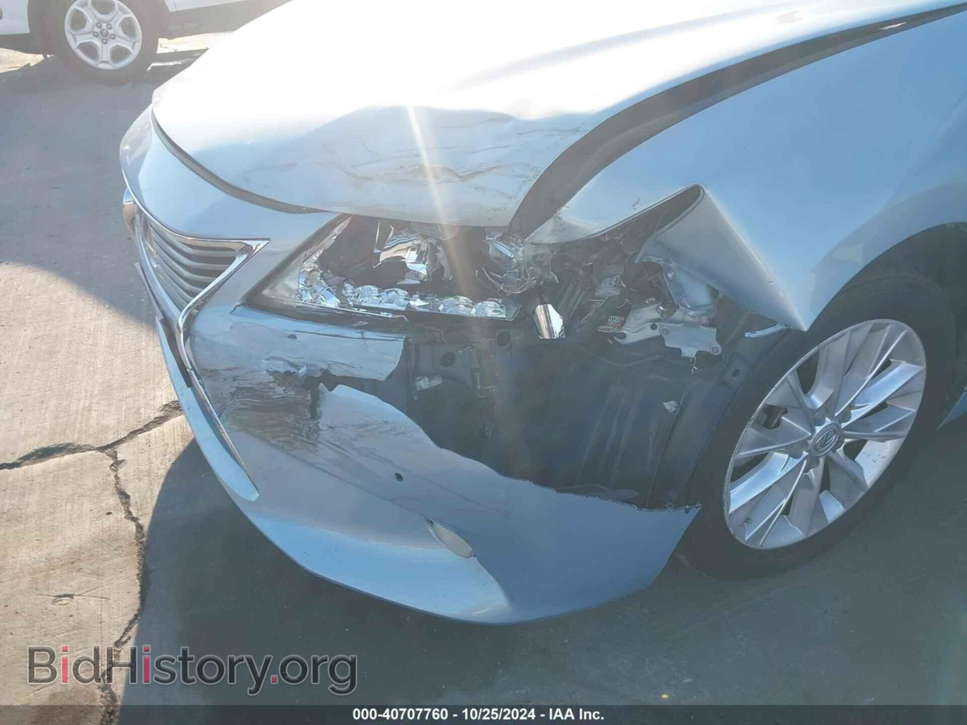 2013 LEXUS ES 300H - VIN: JTHBW1GG1D2020329 - Фото 6