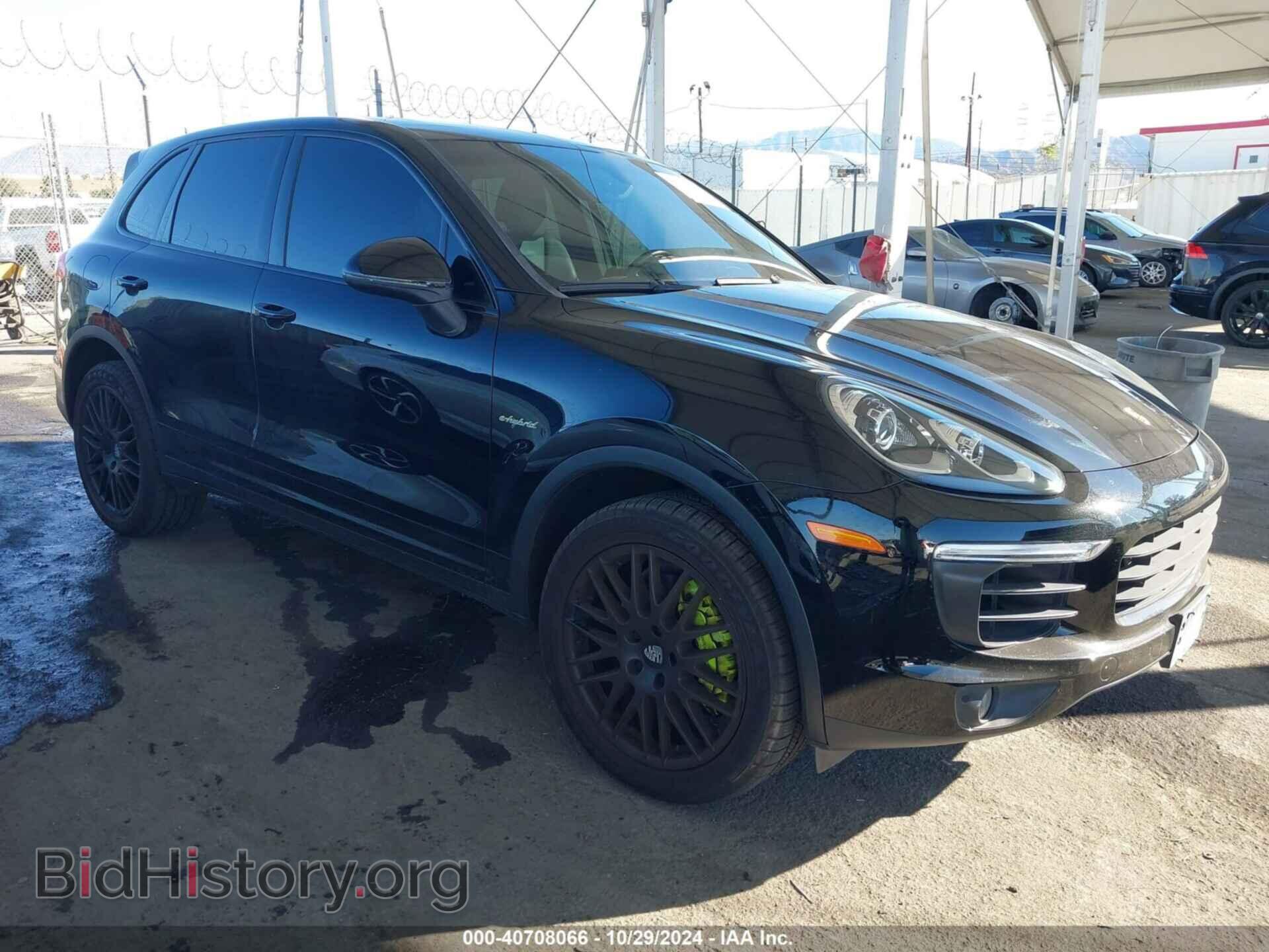 Фотография WP1AE2A22GLA16905 - PORSCHE CAYENNE E-HYBRID 2016