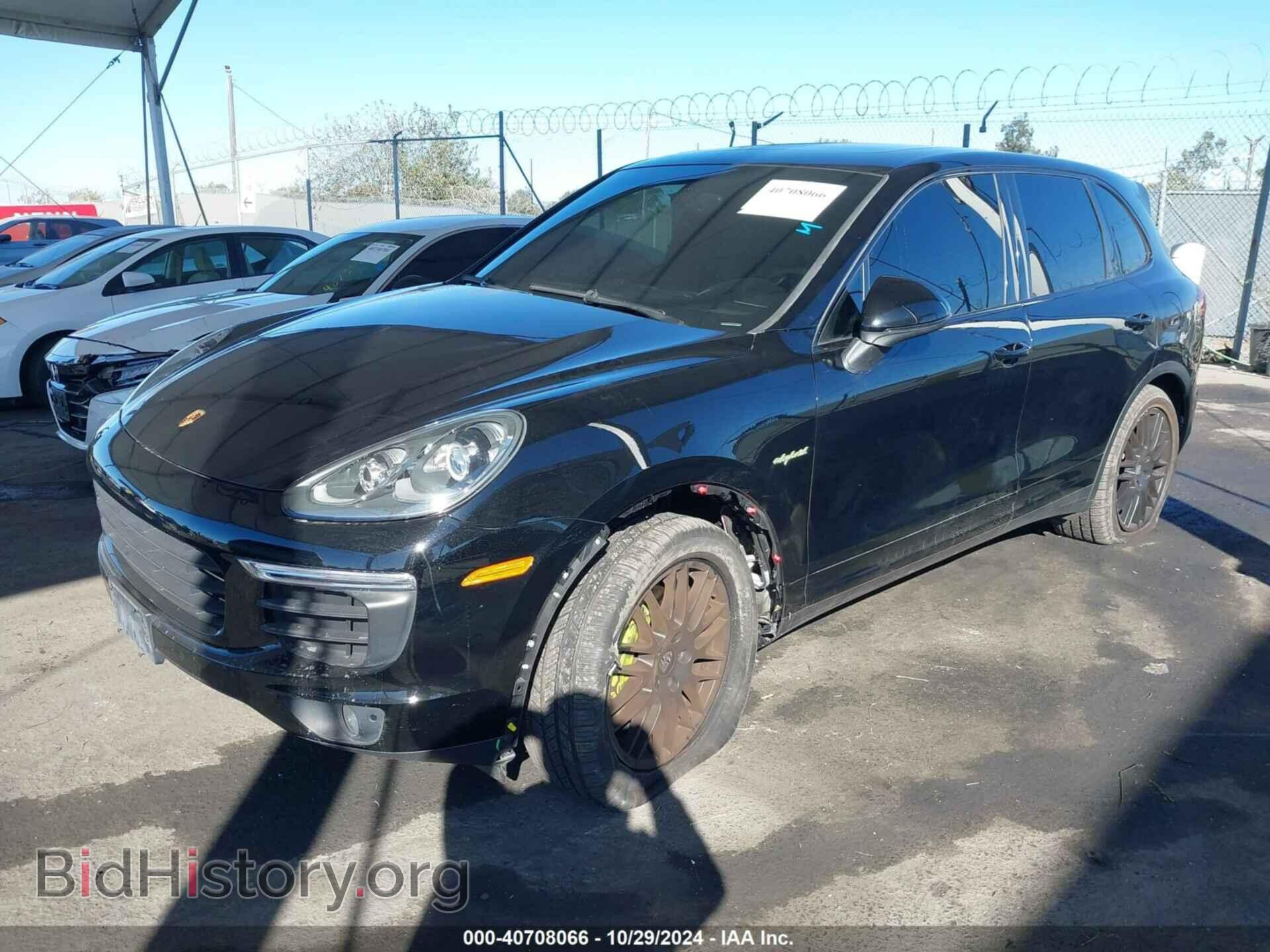 2016 PORSCHE CAYENNE E-HYBRID - VIN: WP1AE2A22GLA16905 - Фото 2