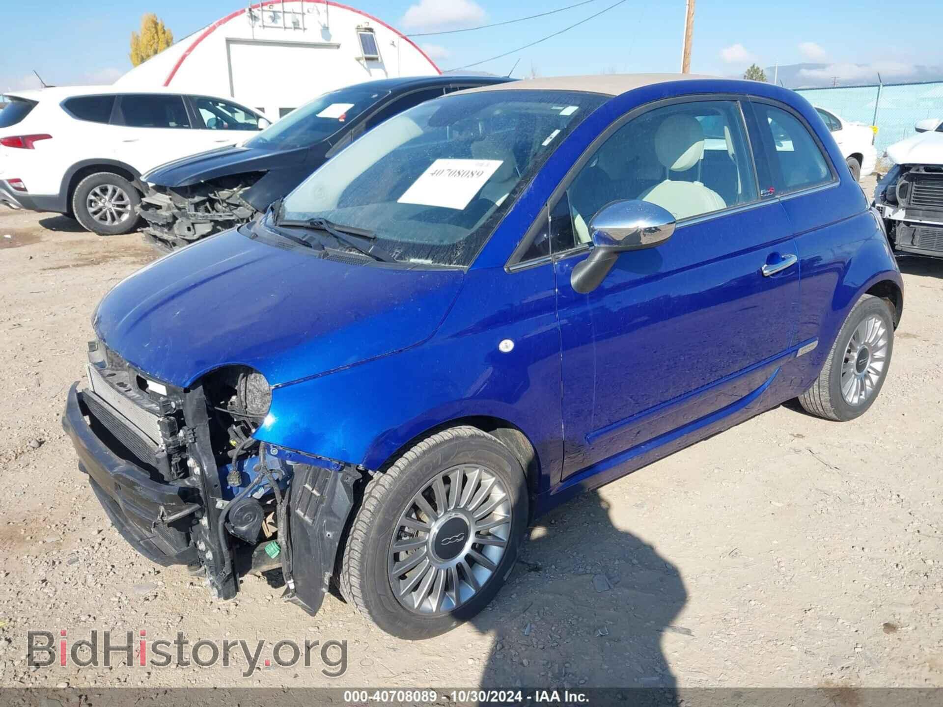 2014 FIAT 500C - VIN: 3C3CFFER9ET294129 - Фото 2