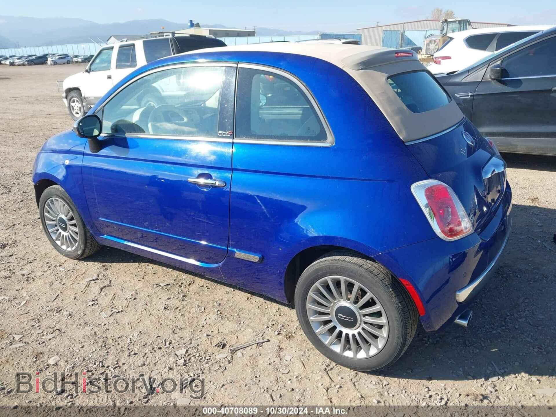 2014 FIAT 500C - VIN: 3C3CFFER9ET294129 - Фото 3