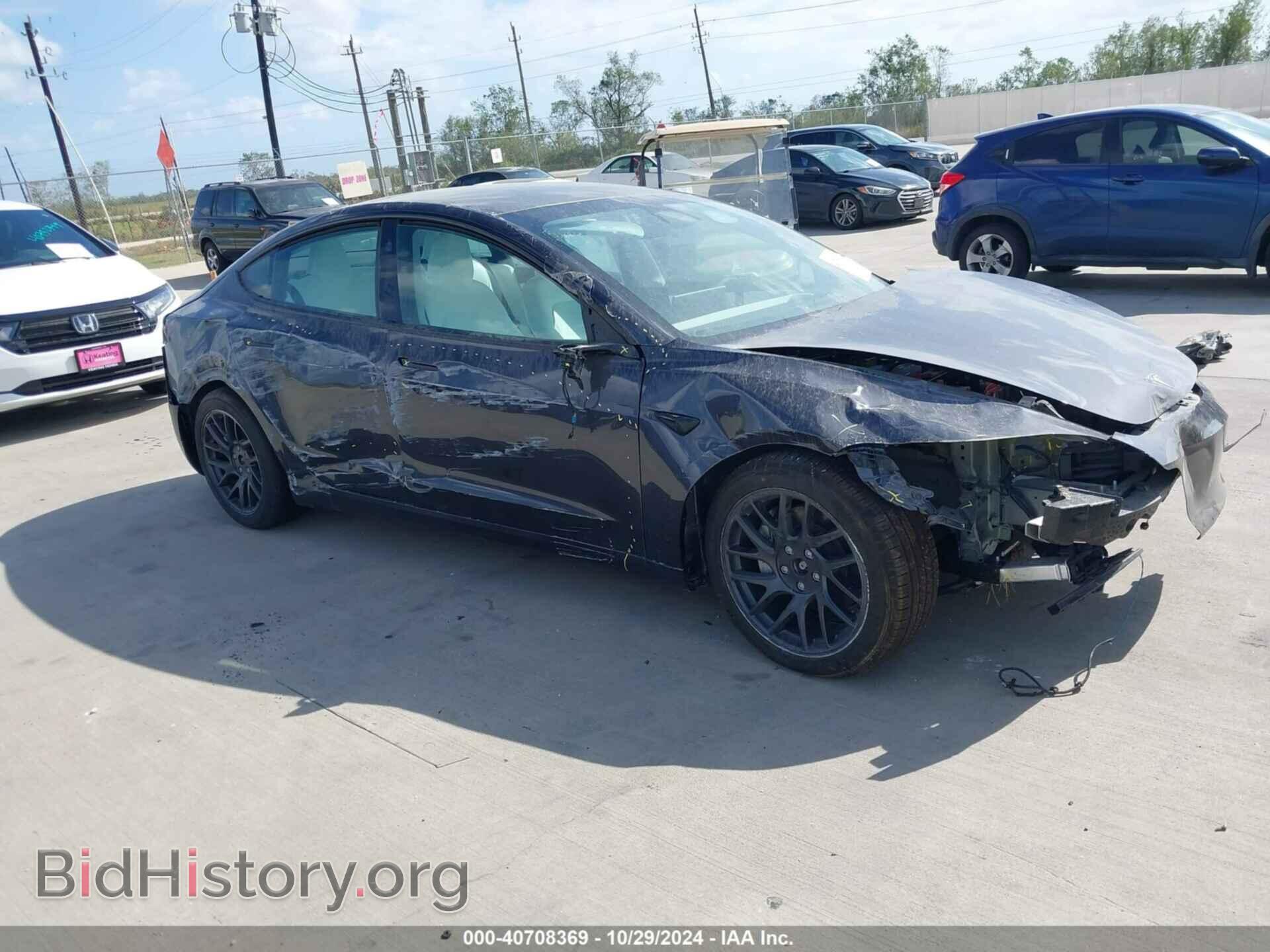 Photo 5YJ3E1EB2RF812686 - TESLA MODEL 3 2024
