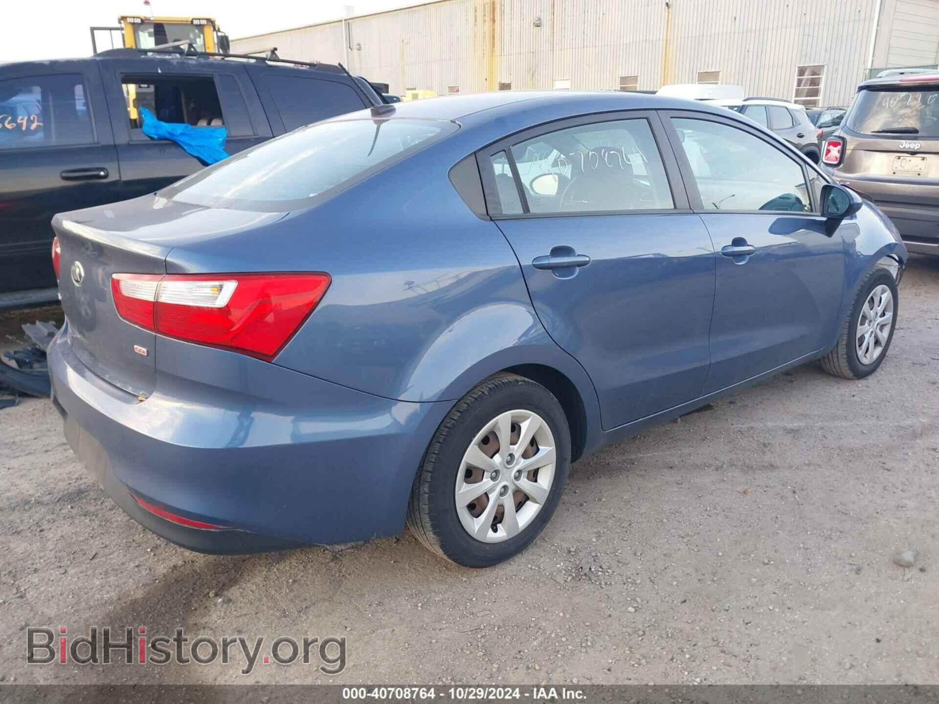 2016 KIA RIO - VIN: KNADM4A38G6573710 - Фото 4