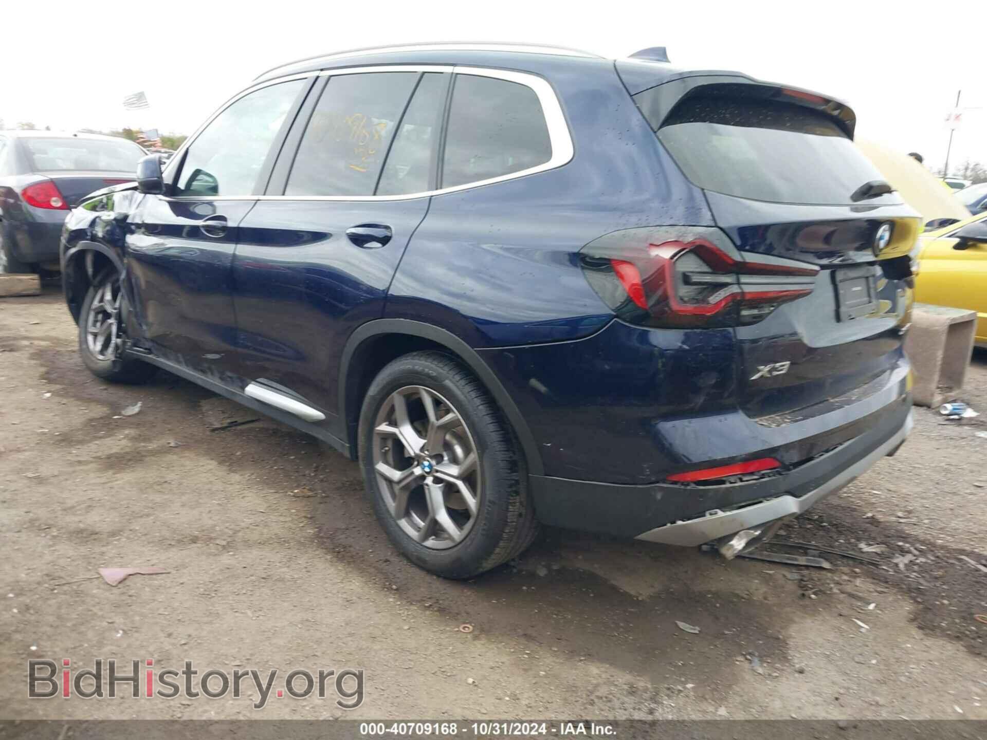2023 BMW X3 - VIN: 5UX53DP03P9M76001 - Фото 3