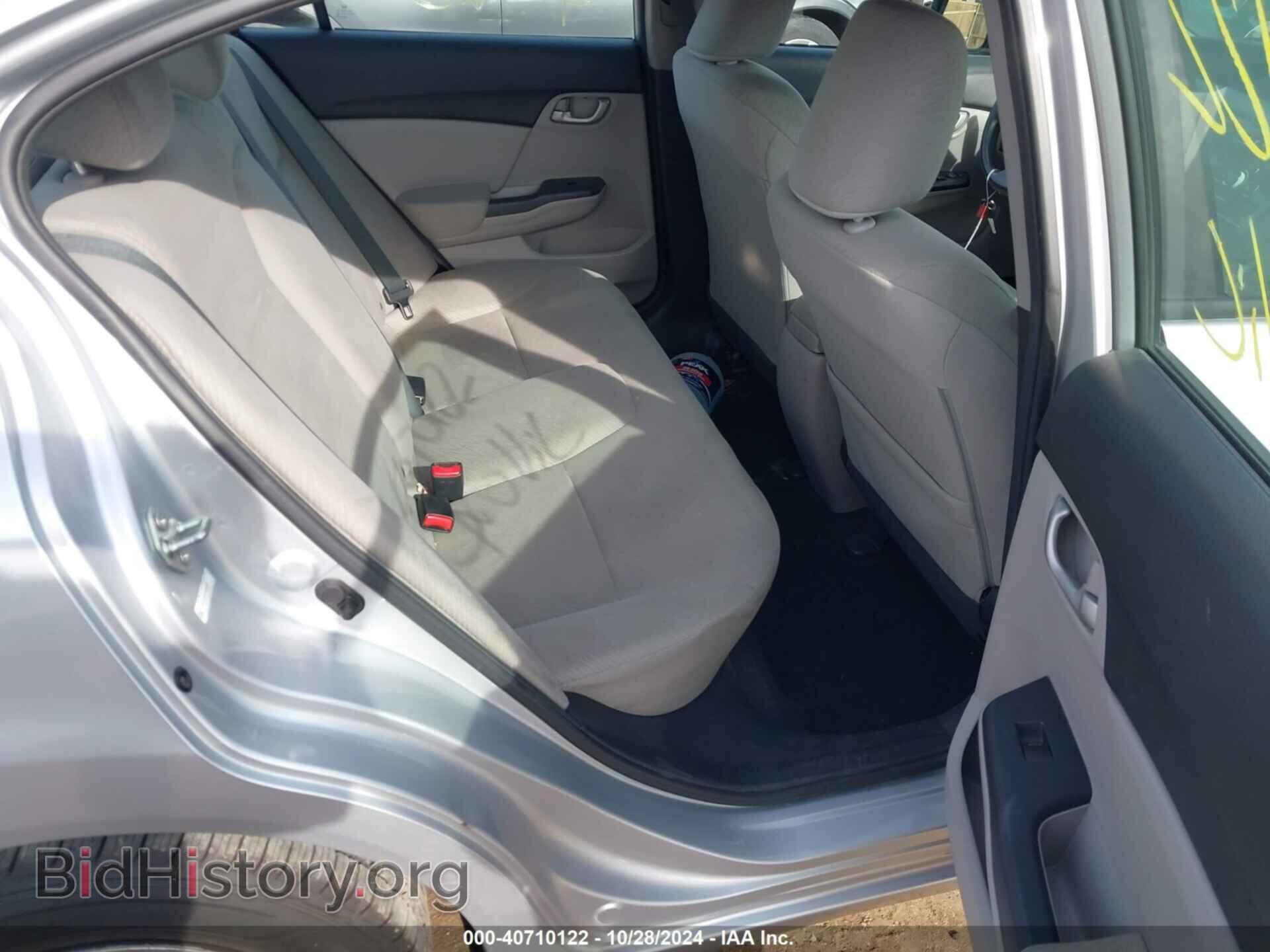 2013 HONDA CIVIC - VIN: 19XFB2F56DE085202 - Фото 8