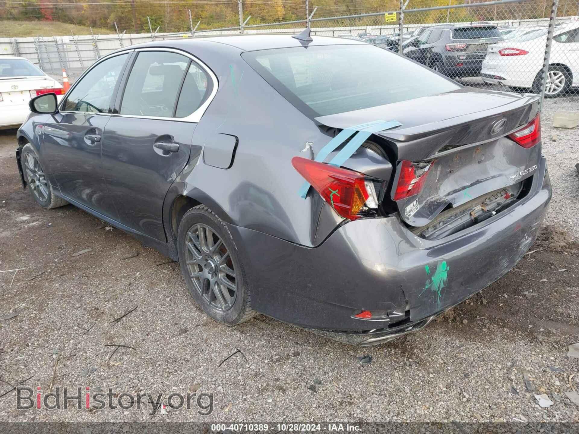2014 LEXUS GS 350 - VIN: JTHCE1BL4E5023592 - Фото 3
