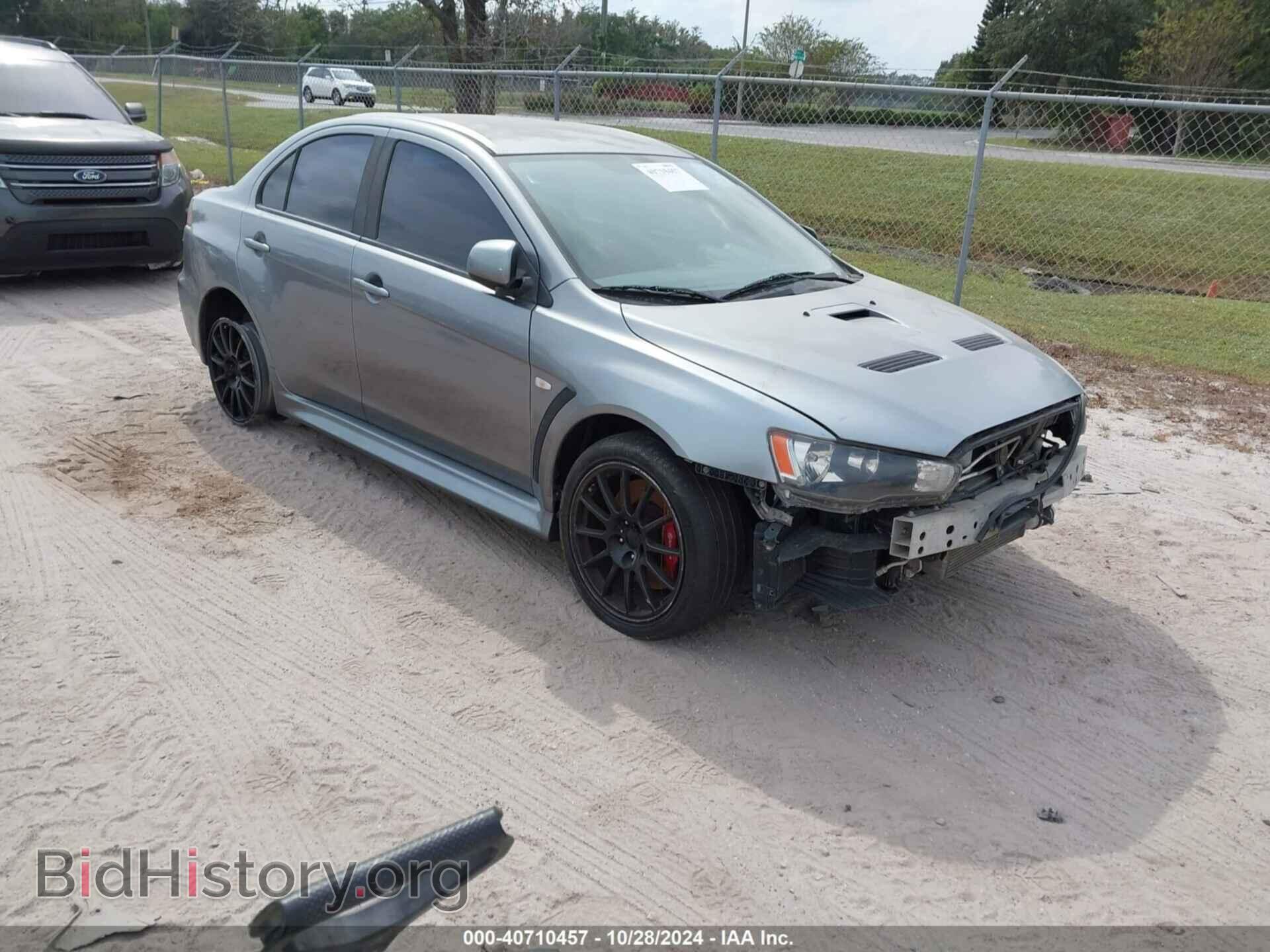 Photo JA32W8FV7CU010819 - MITSUBISHI LANCER EVOLUTION 2012