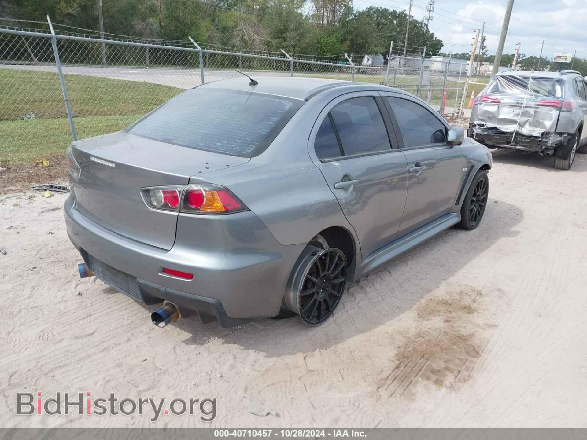 2012 MITSUBISHI LANCER EVOLUTION - VIN: JA32W8FV7CU010819 - Photo 4