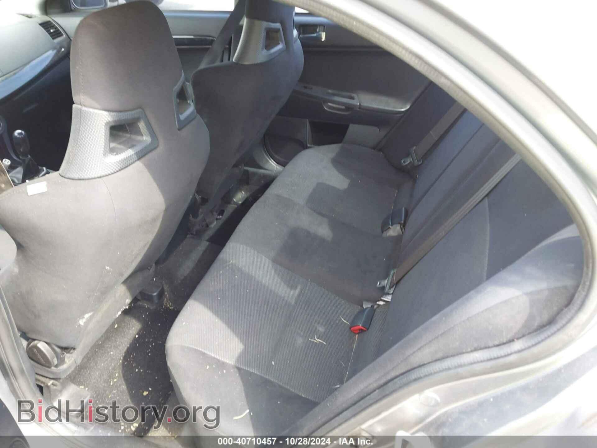 2012 MITSUBISHI LANCER EVOLUTION - VIN: JA32W8FV7CU010819 - Photo 8
