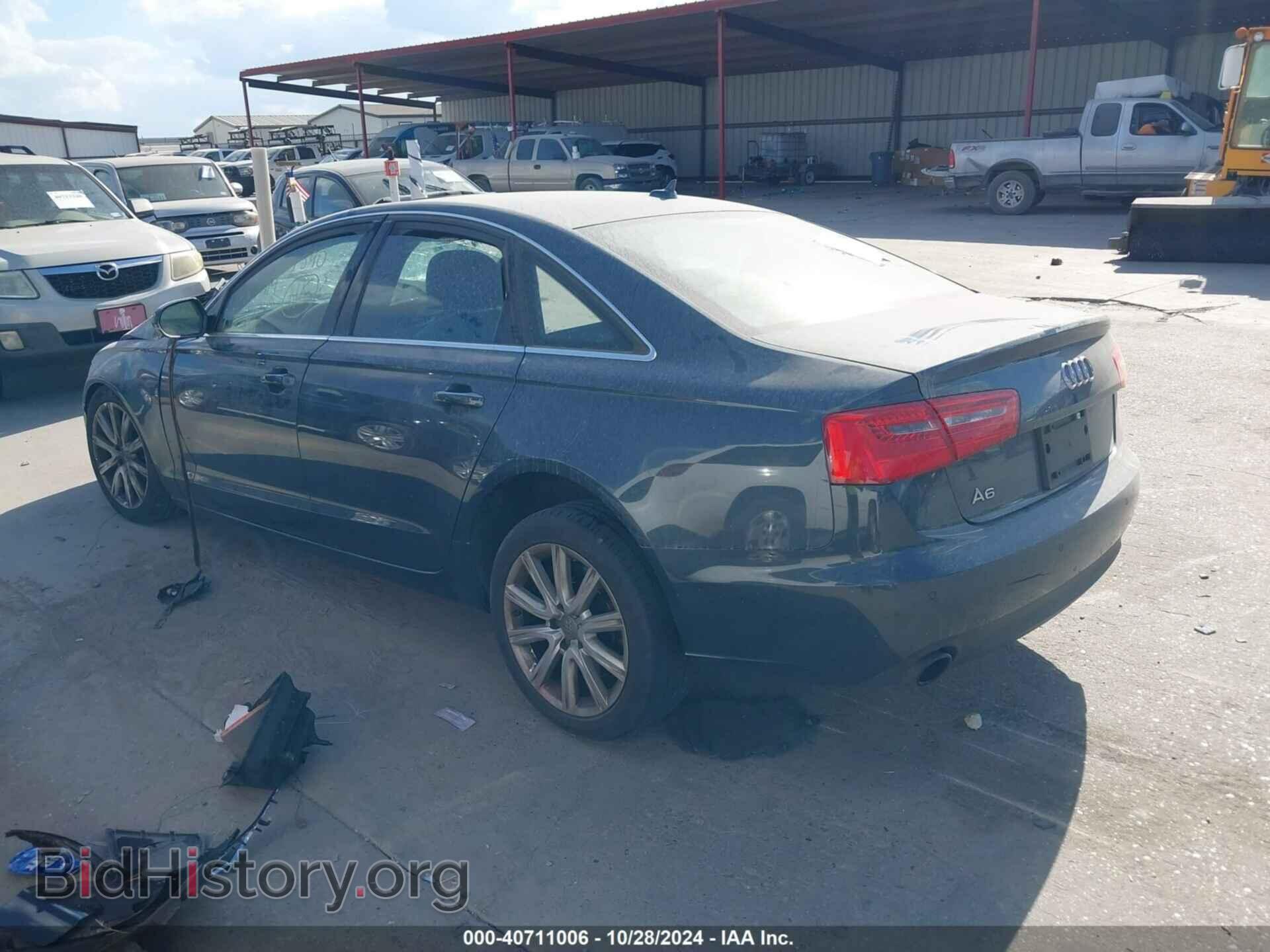 2014 AUDI A6 - VIN: WAUGFAFC9EN062590 - Фото 3