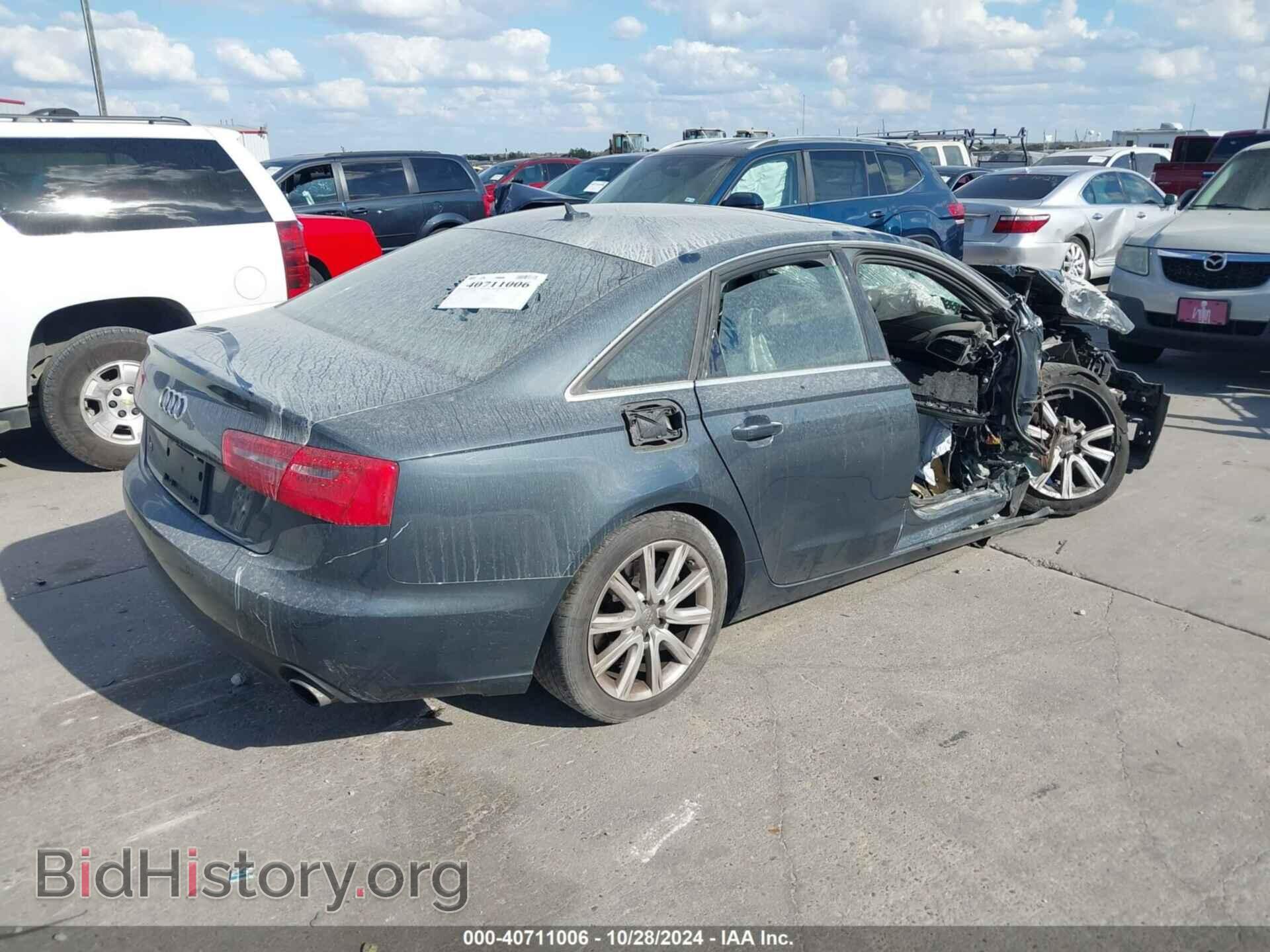 2014 AUDI A6 - VIN: WAUGFAFC9EN062590 - Фото 4