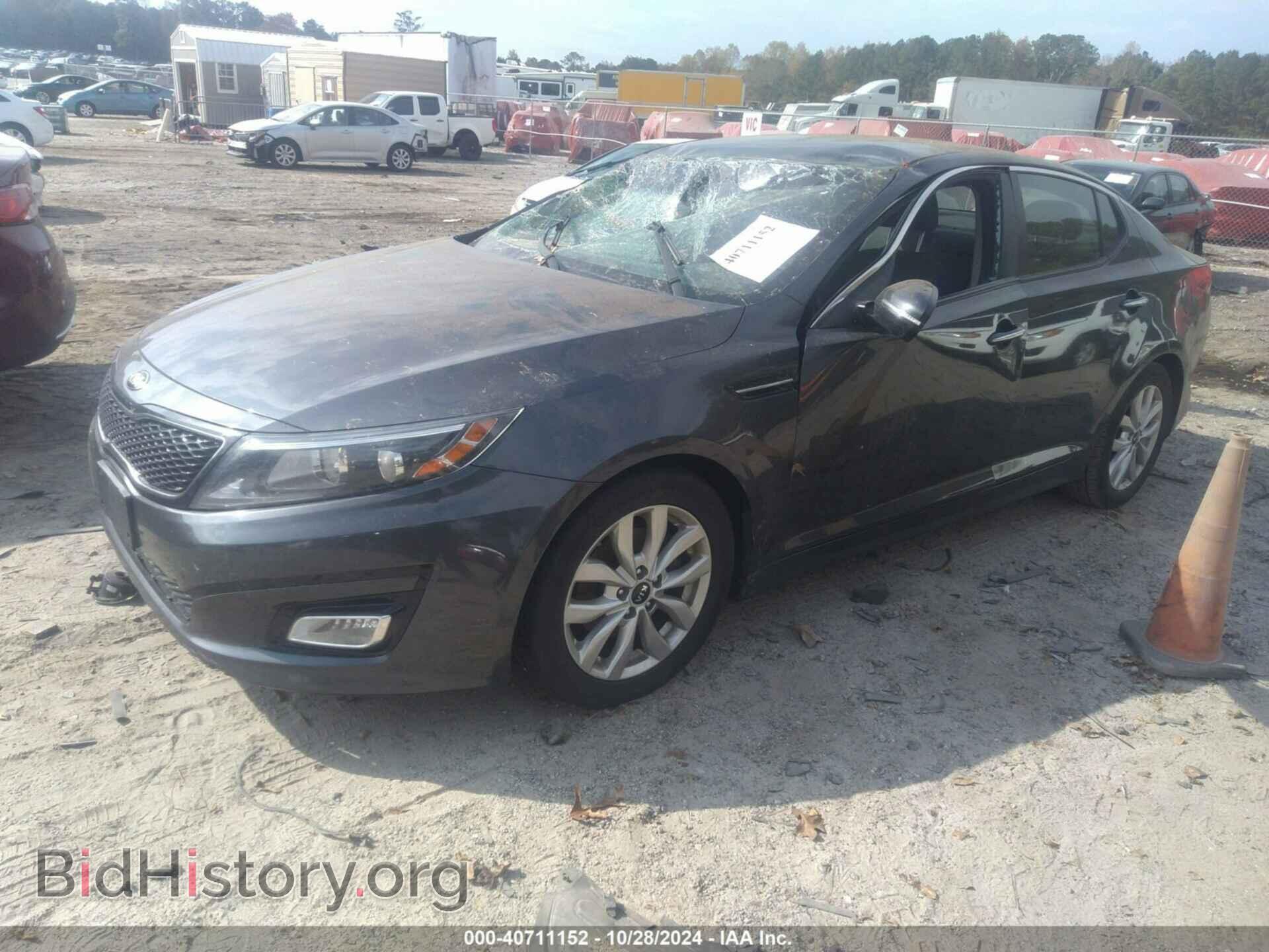 2015 KIA OPTIMA - VIN: KNAGM4A72F5620315 - Фото 2