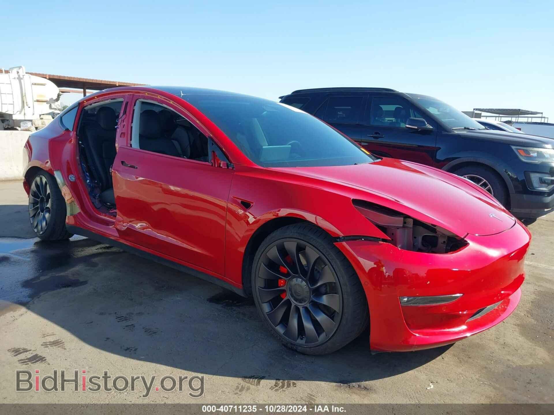 Фотография 5YJ3E1EC6MF849161 - TESLA MODEL 3 2021