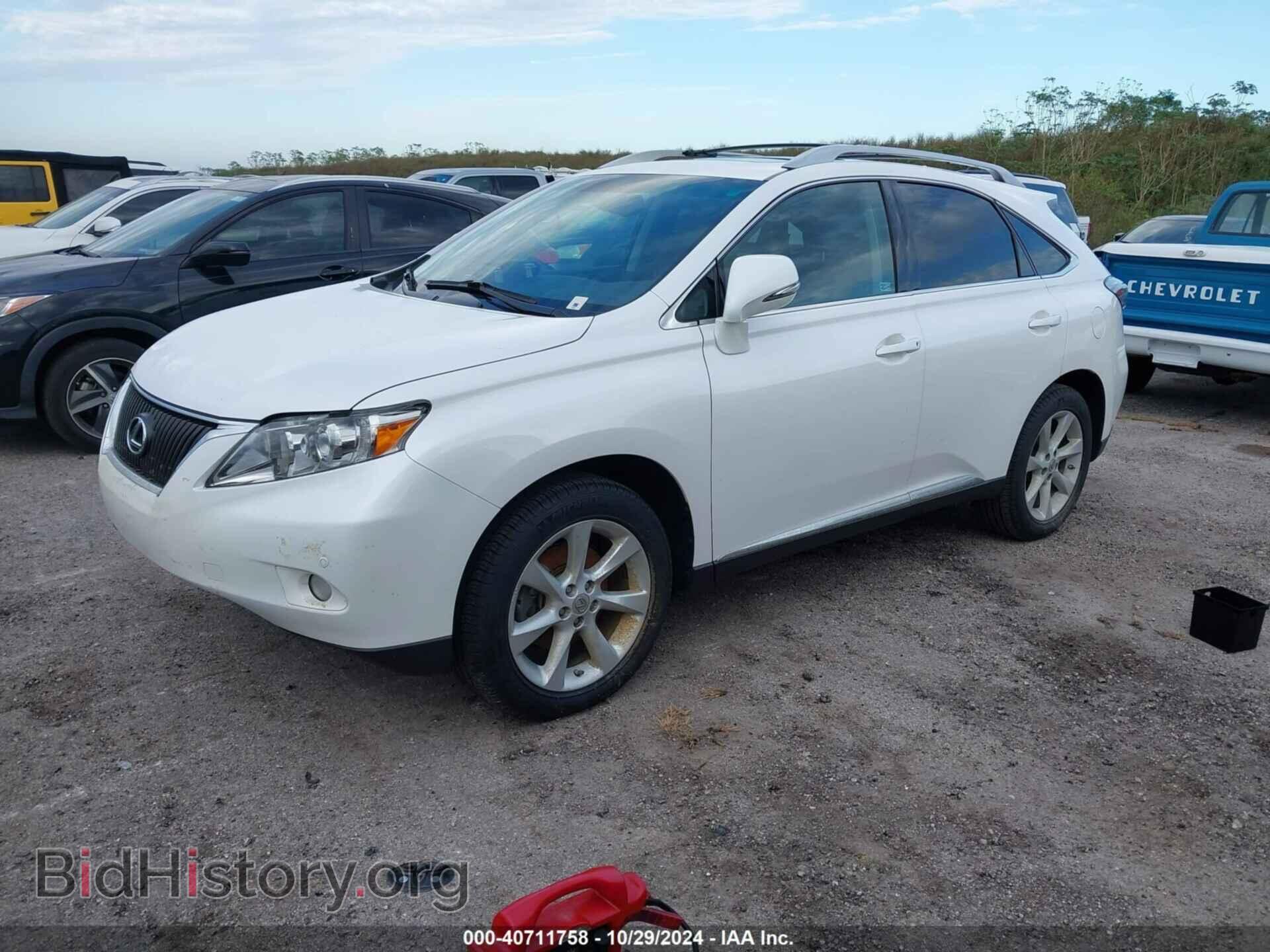 2012 LEXUS RX 350 - VIN: 2T2ZK1BA4CC082222 - Фото 2