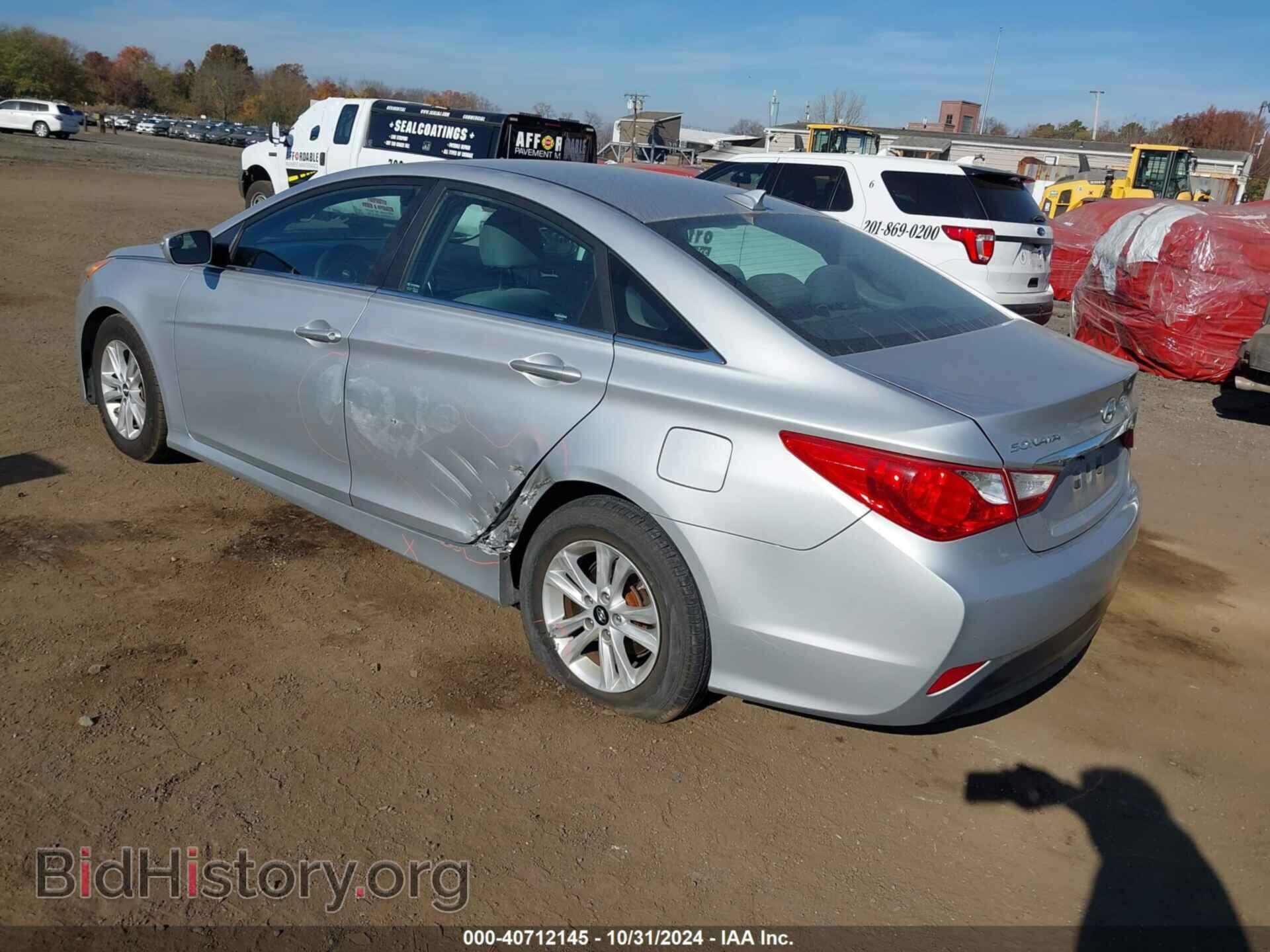 2014 HYUNDAI SONATA - VIN: 5NPEB4AC7EH817671 - Фото 3
