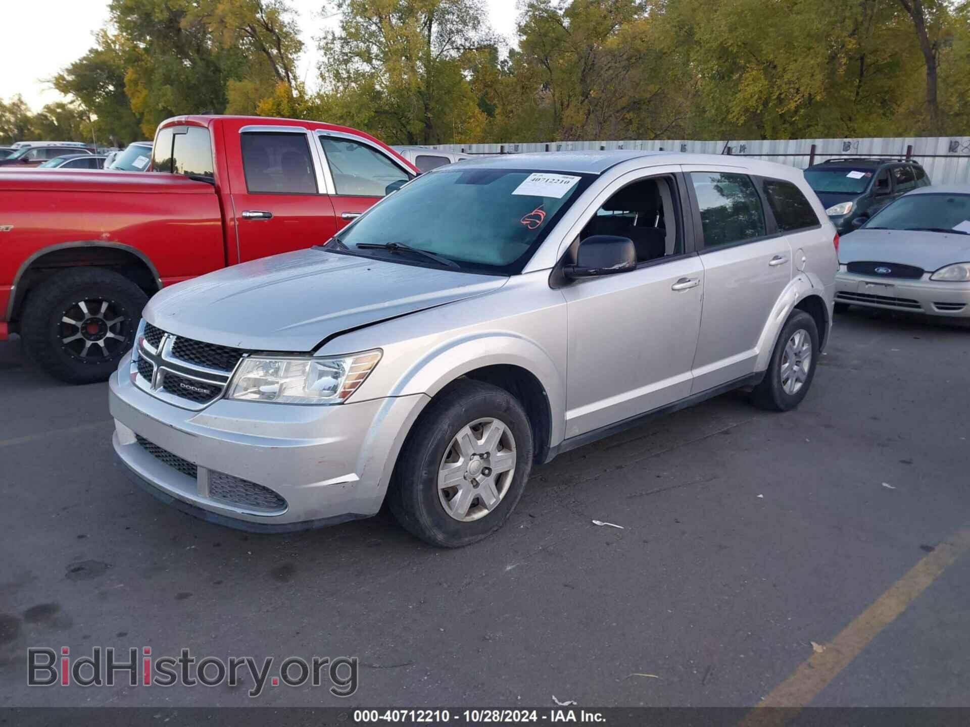 2012 DODGE JOURNEY - VIN: 3C4PDCAB6CT206760 - Фото 2