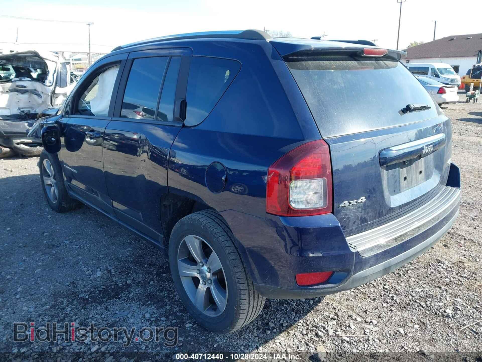 2016 JEEP COMPASS - VIN: 1C4NJDEB6GD768167 - Фото 3