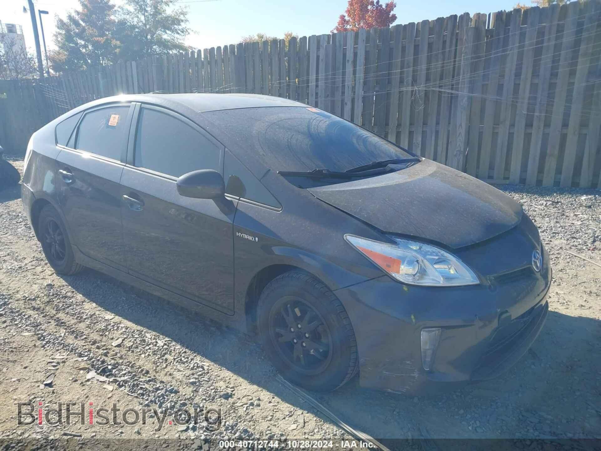 Photo JTDKN3DU2E1804911 - TOYOTA PRIUS 2014