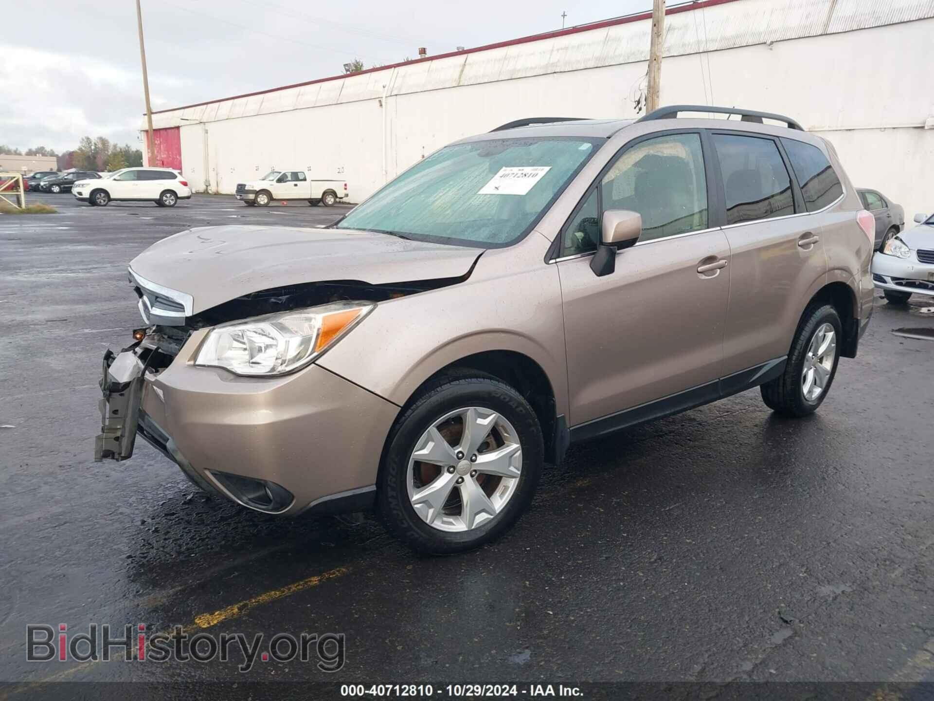 2015 SUBARU FORESTER - VIN: JF2SJARC3FH469961 - Фото 2