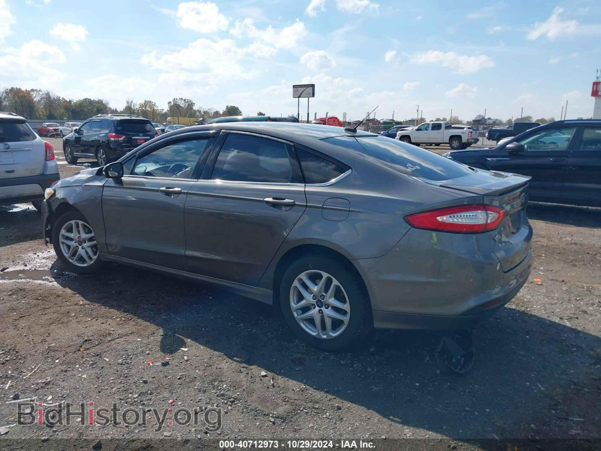 2014 FORD FUSION - VIN: 1FA6P0H74E5384341 - Фото 3