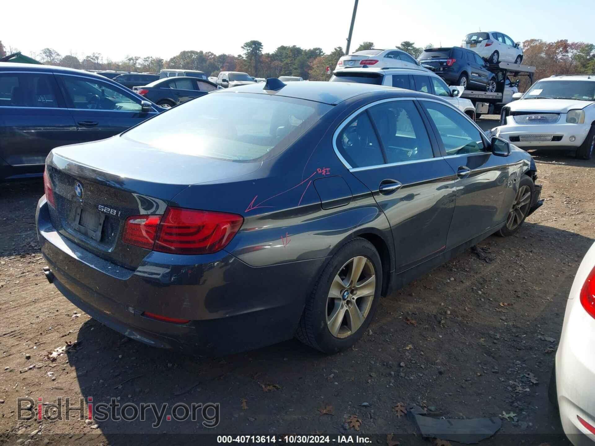 2012 BMW 528I - VIN: WBAXH5C59CDW08539 - Фото 4