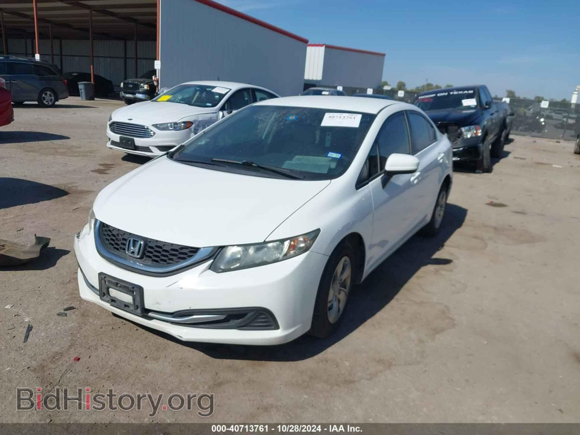 2014 HONDA CIVIC - VIN: 19XFB2F55EE010573 - Фото 2
