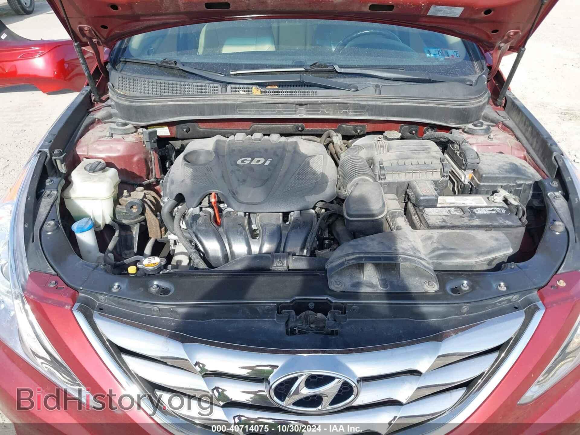 2013 HYUNDAI SONATA - VIN: 5NPEC4AC4DH619366 - Фото 10