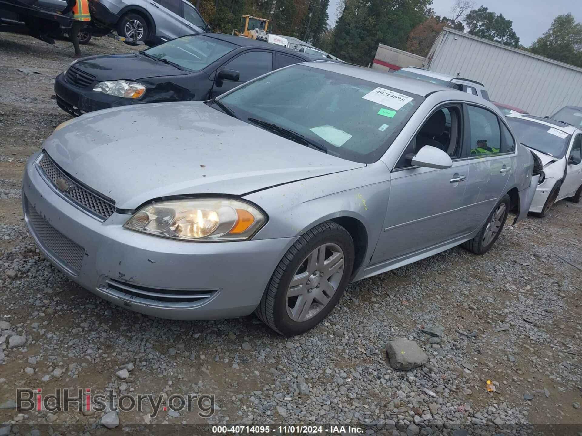 2012 CHEVROLET IMPALA - VIN: 2G1WG5E3XC1218437 - Фото 2