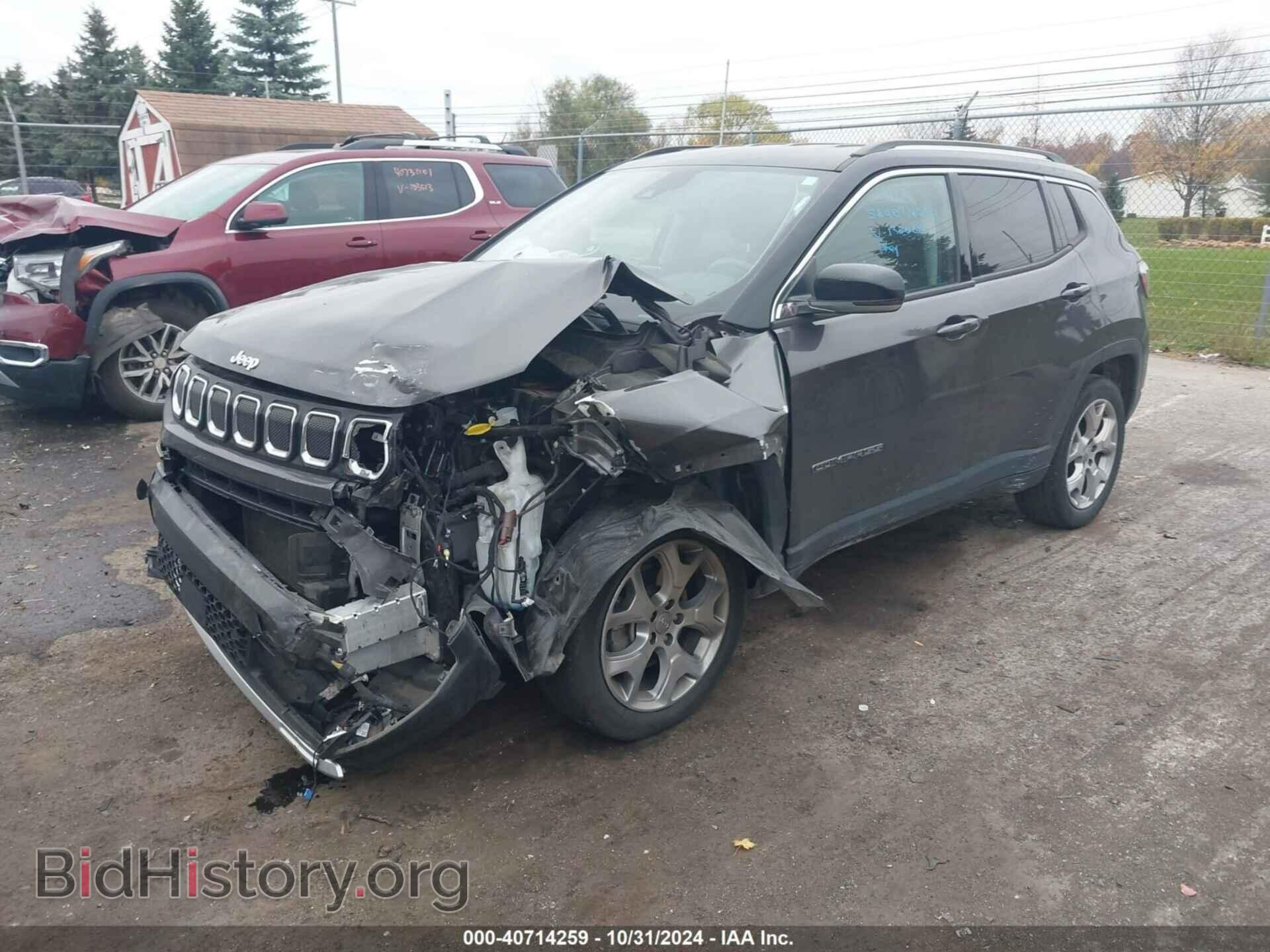 2022 JEEP COMPASS - VIN: 3C4NJDCB5NT132088 - Фото 2