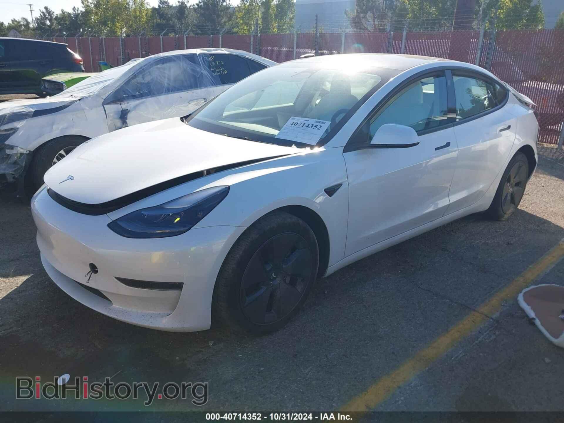 2023 TESLA MODEL 3 - VIN: 5YJ3E1EA4PF497202 - Фото 2