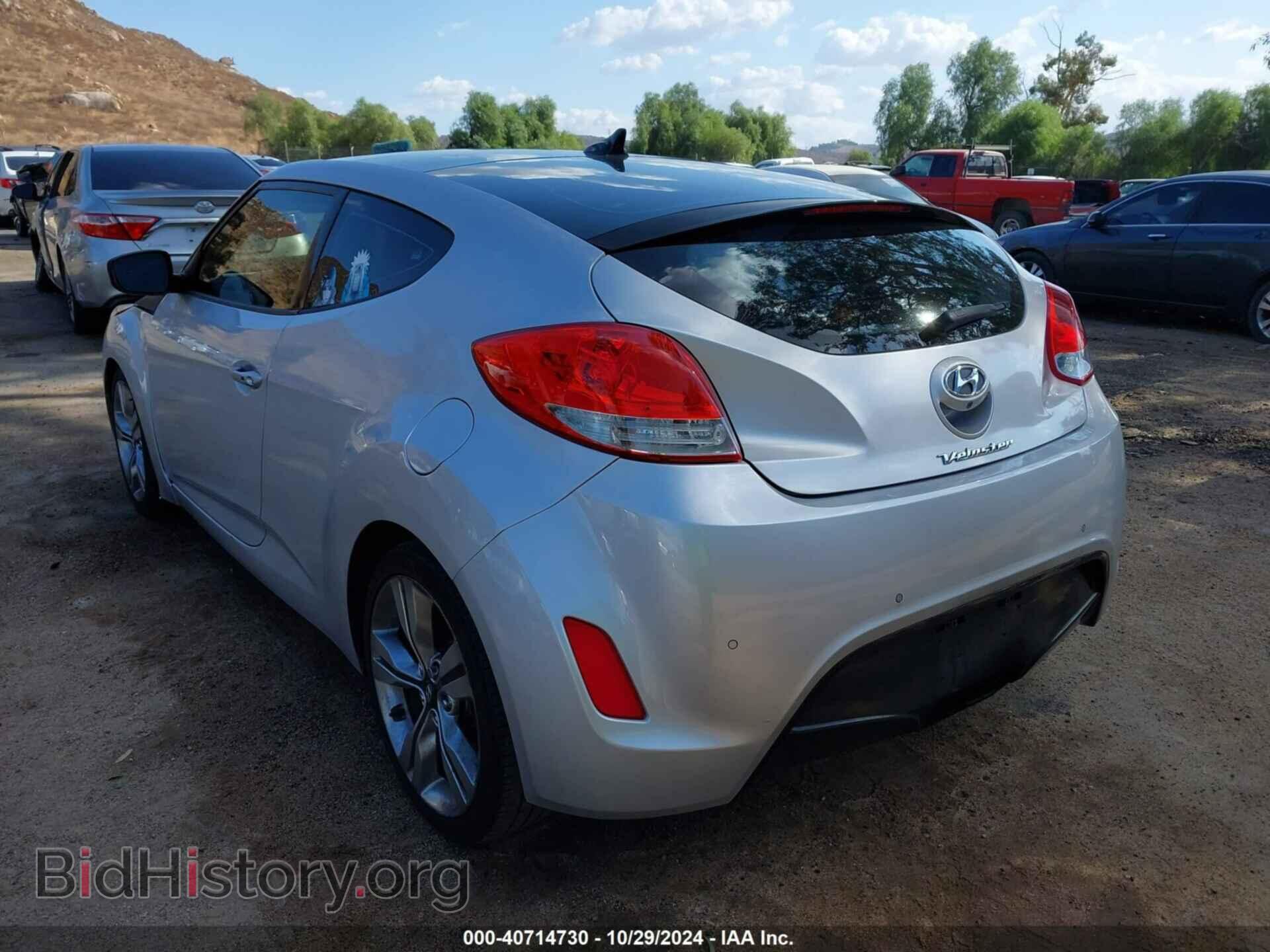 2012 HYUNDAI VELOSTER - VIN: KMHTC6AD9CU075281 - Фото 3