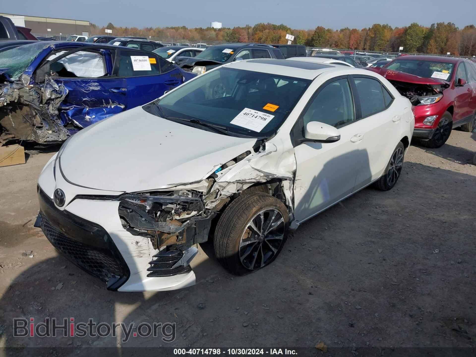 2017 TOYOTA COROLLA - VIN: 5YFBURHEXHP655558 - Фото 2