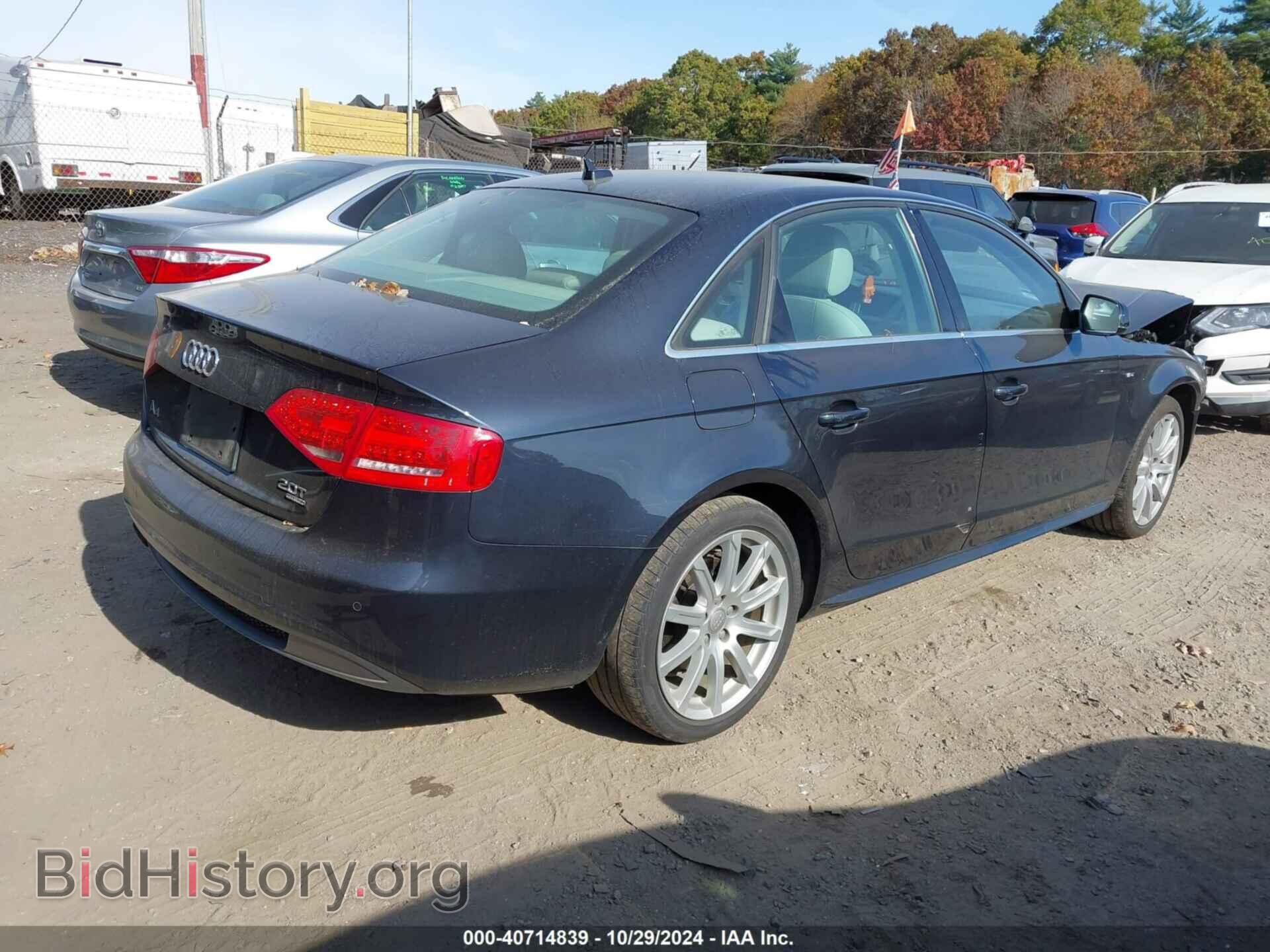 2012 AUDI A4 - VIN: WAUFFAFL1CN002604 - Фото 4