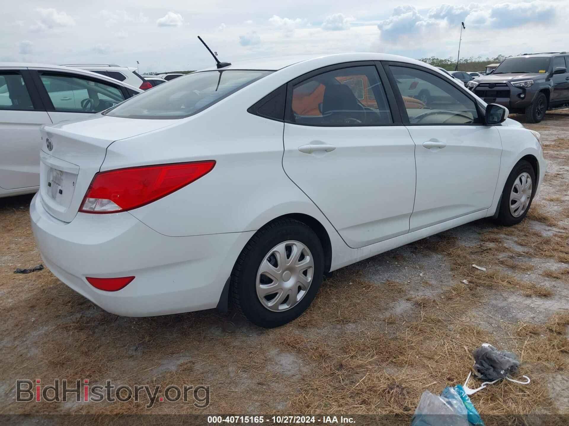 2016 HYUNDAI ACCENT - VIN: KMHCT4AE0GU103763 - Фото 4