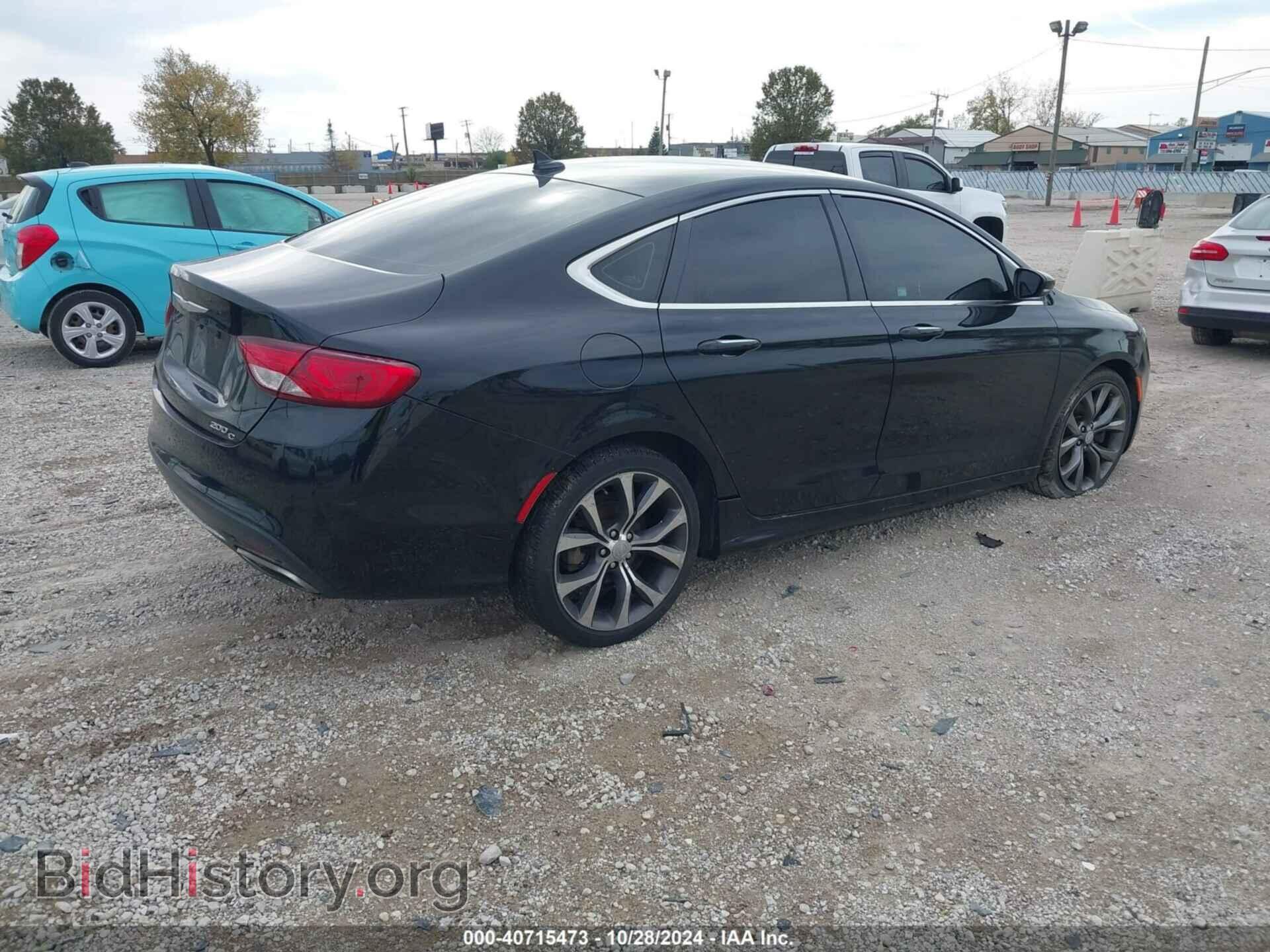2015 CHRYSLER 200 - VIN: 1C3CCCCG0FN501839 - Фото 4
