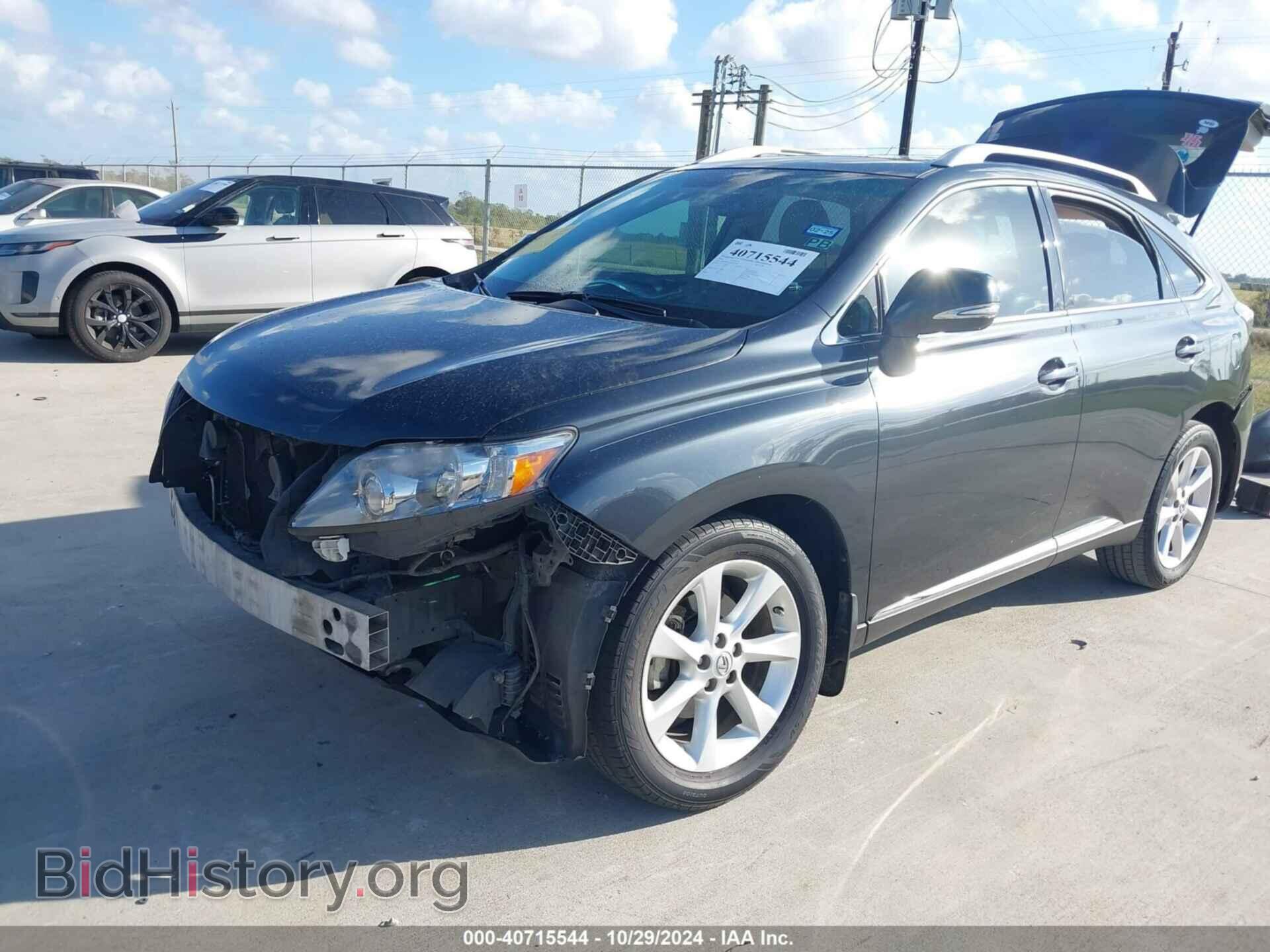 2011 LEXUS RX 350 - VIN: 2T2ZK1BA5BC053584 - Фото 2