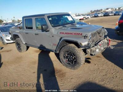 2020 Jeep GLADIATOR Rubicon 4X4, gray — VIN 1C6JJTBG6LL178311, IAAI