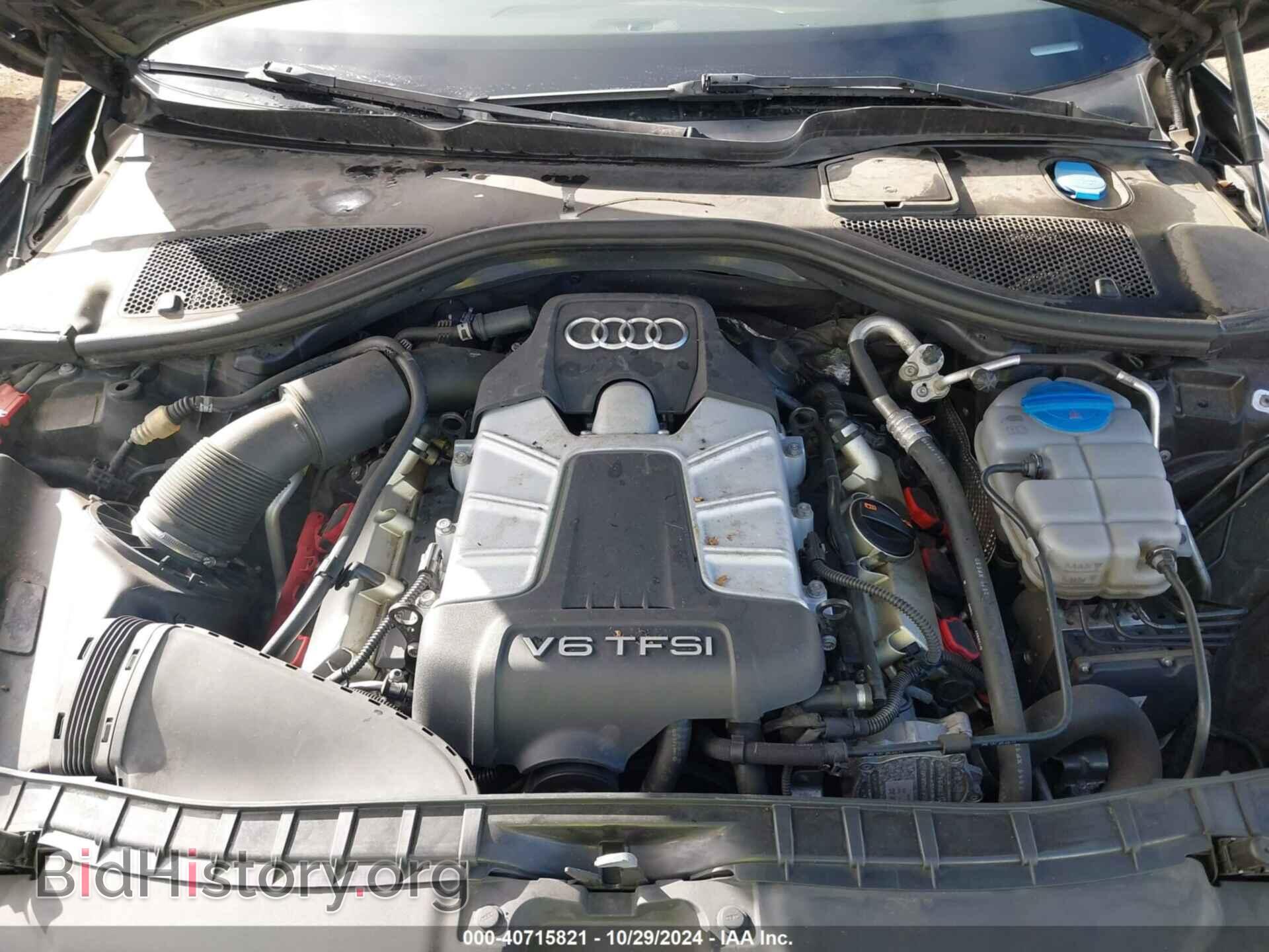 2012 AUDI A6 - VIN: WAUGGAFC9CN075172 - Фото 6