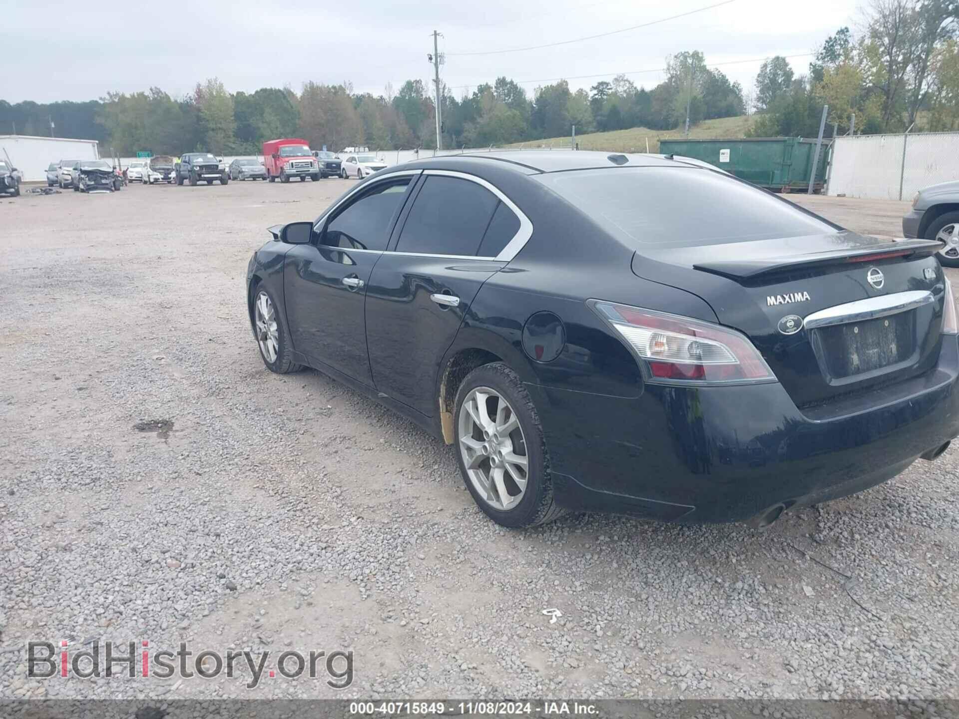 2014 NISSAN MAXIMA - VIN: 1N4AA5AP8EC483548 - Фото 3