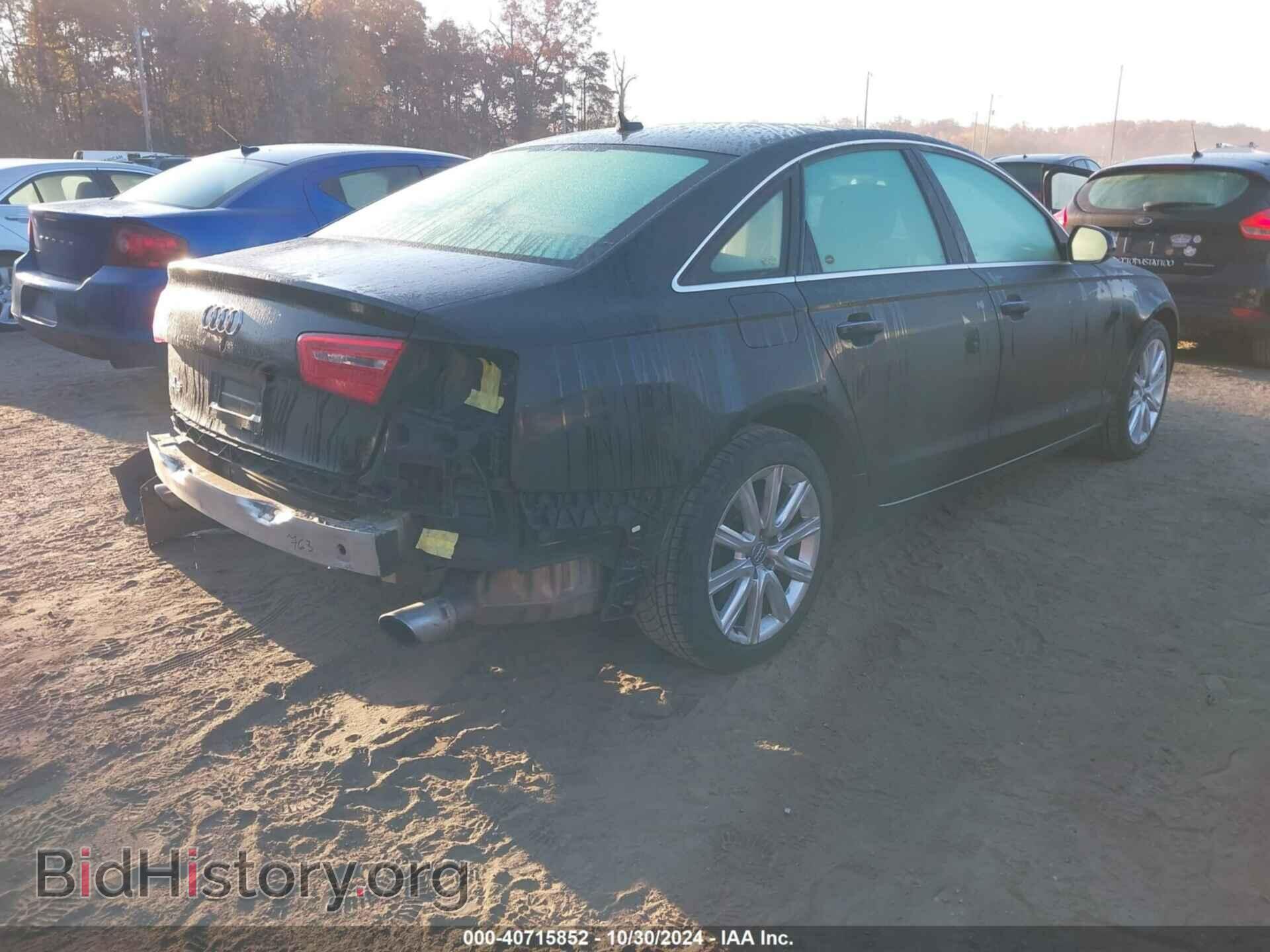 2014 AUDI A6 - VIN: WAUGFAFC4EN046250 - Фото 4
