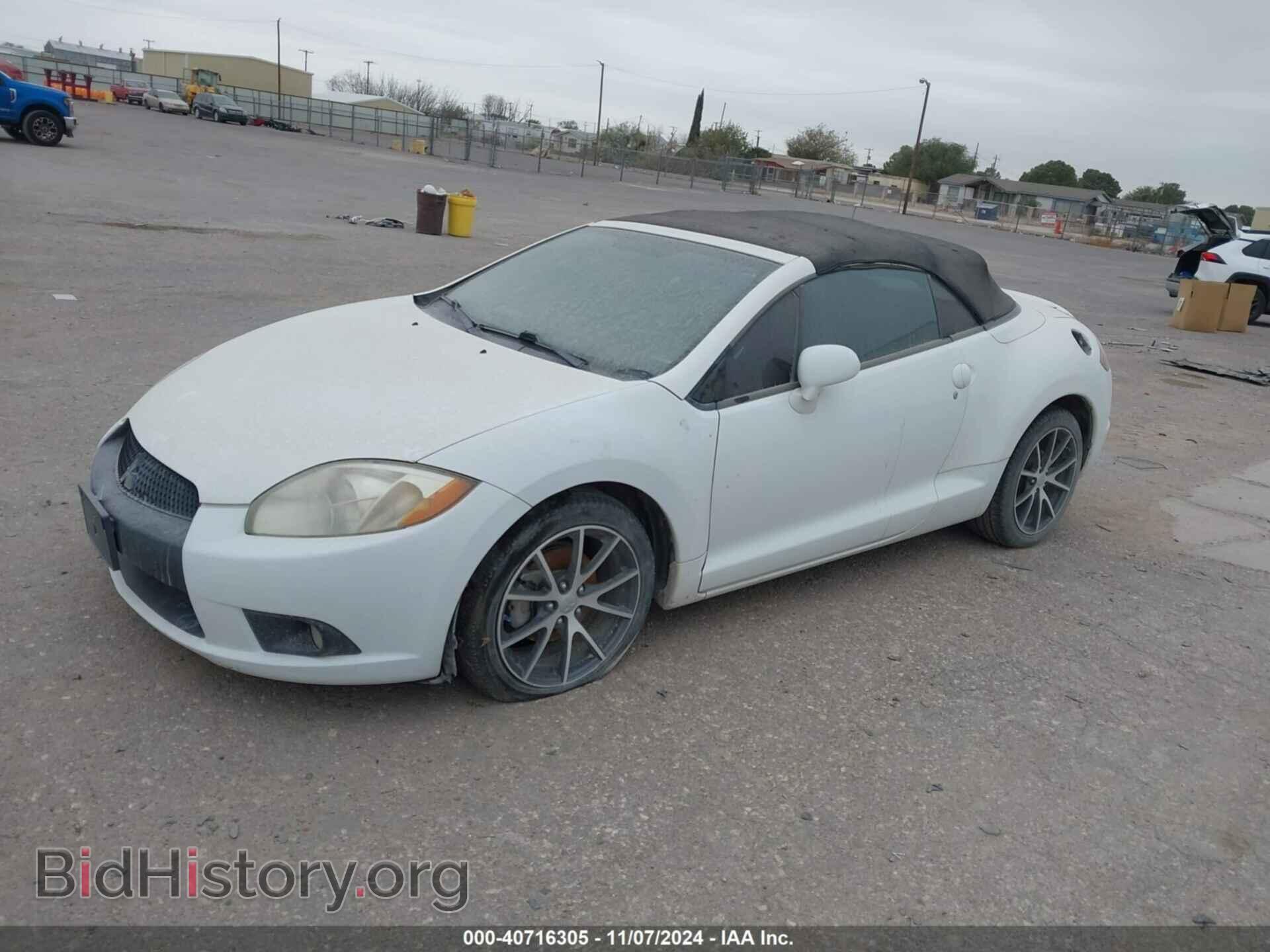 2012 MITSUBISHI ECLIPSE SPYDER - VIN: 4A37L2EF9CE001845 - Фото 2