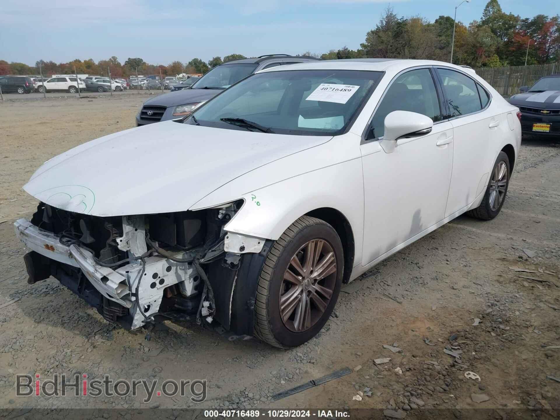 2015 LEXUS ES 350 - VIN: JTHBK1GG9F2155654 - Фото 2