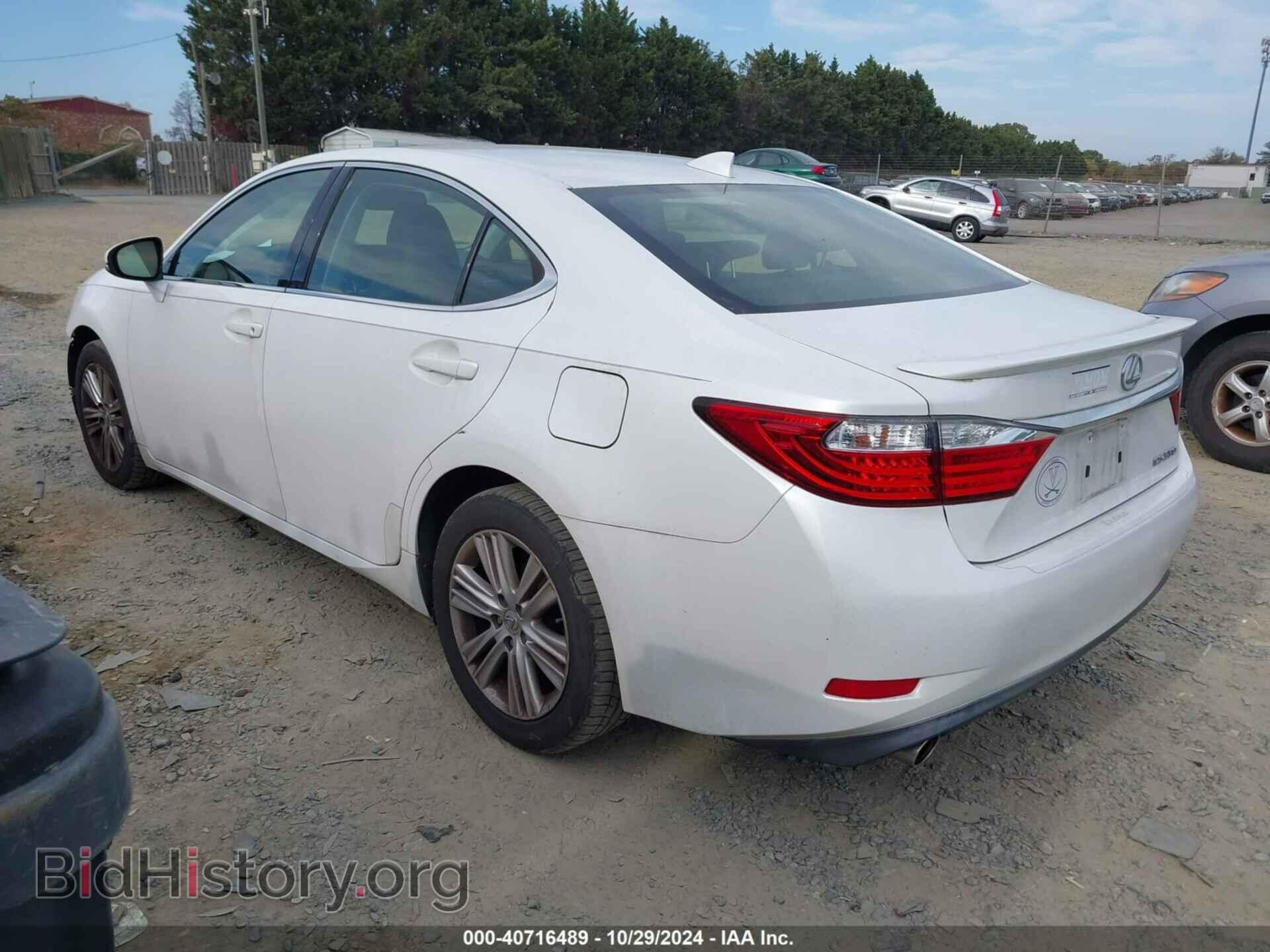 2015 LEXUS ES 350 - VIN: JTHBK1GG9F2155654 - Фото 3