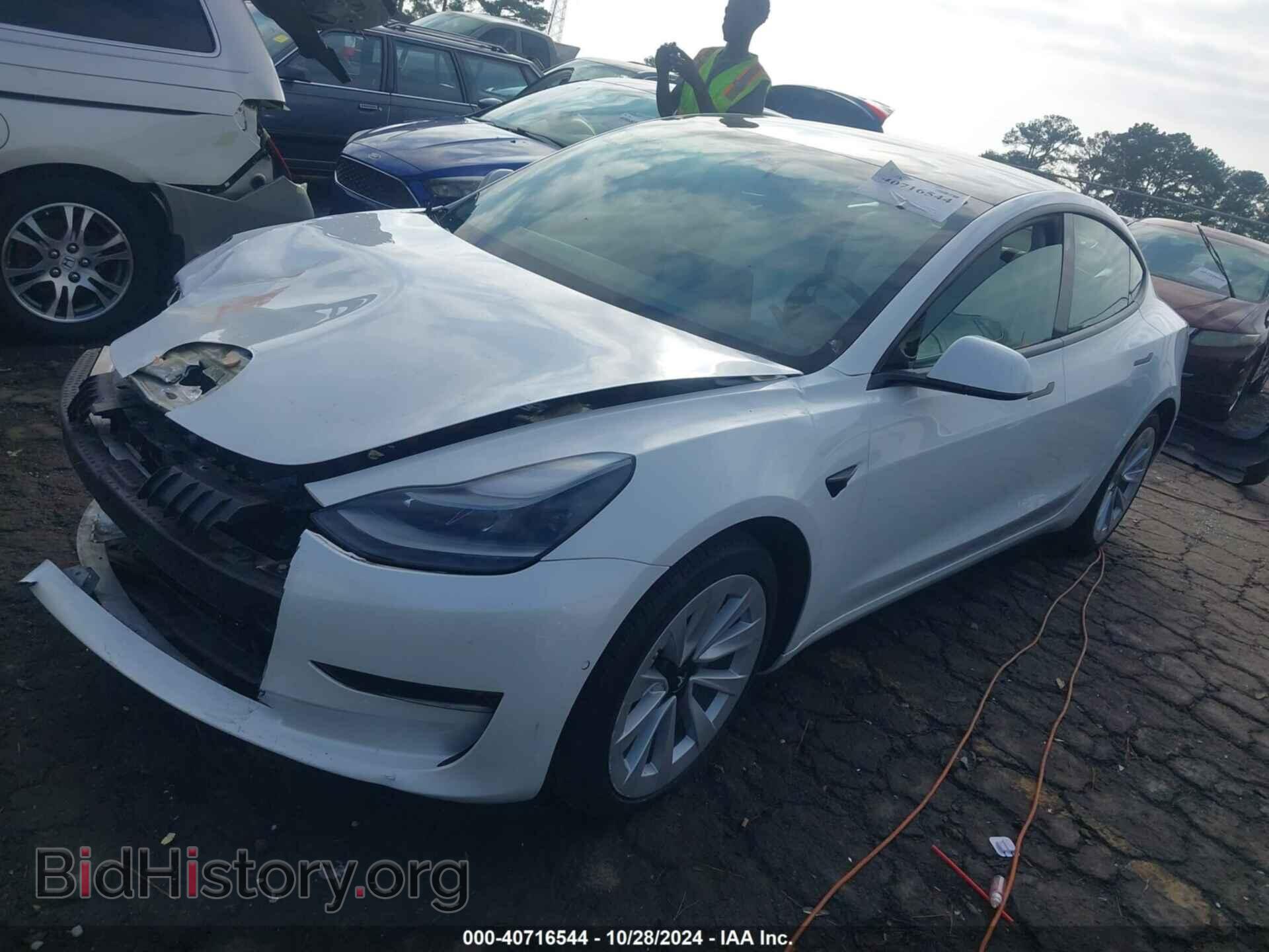2021 TESLA MODEL 3 - VIN: 5YJ3E1EB6MF061231 - Фото 2