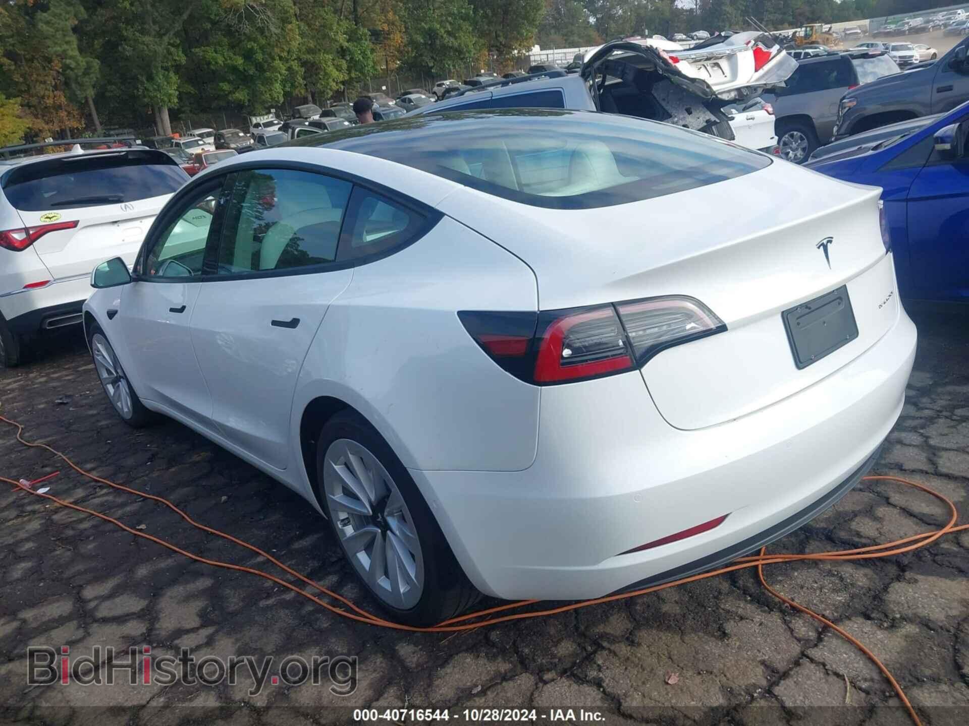 2021 TESLA MODEL 3 - VIN: 5YJ3E1EB6MF061231 - Фото 3