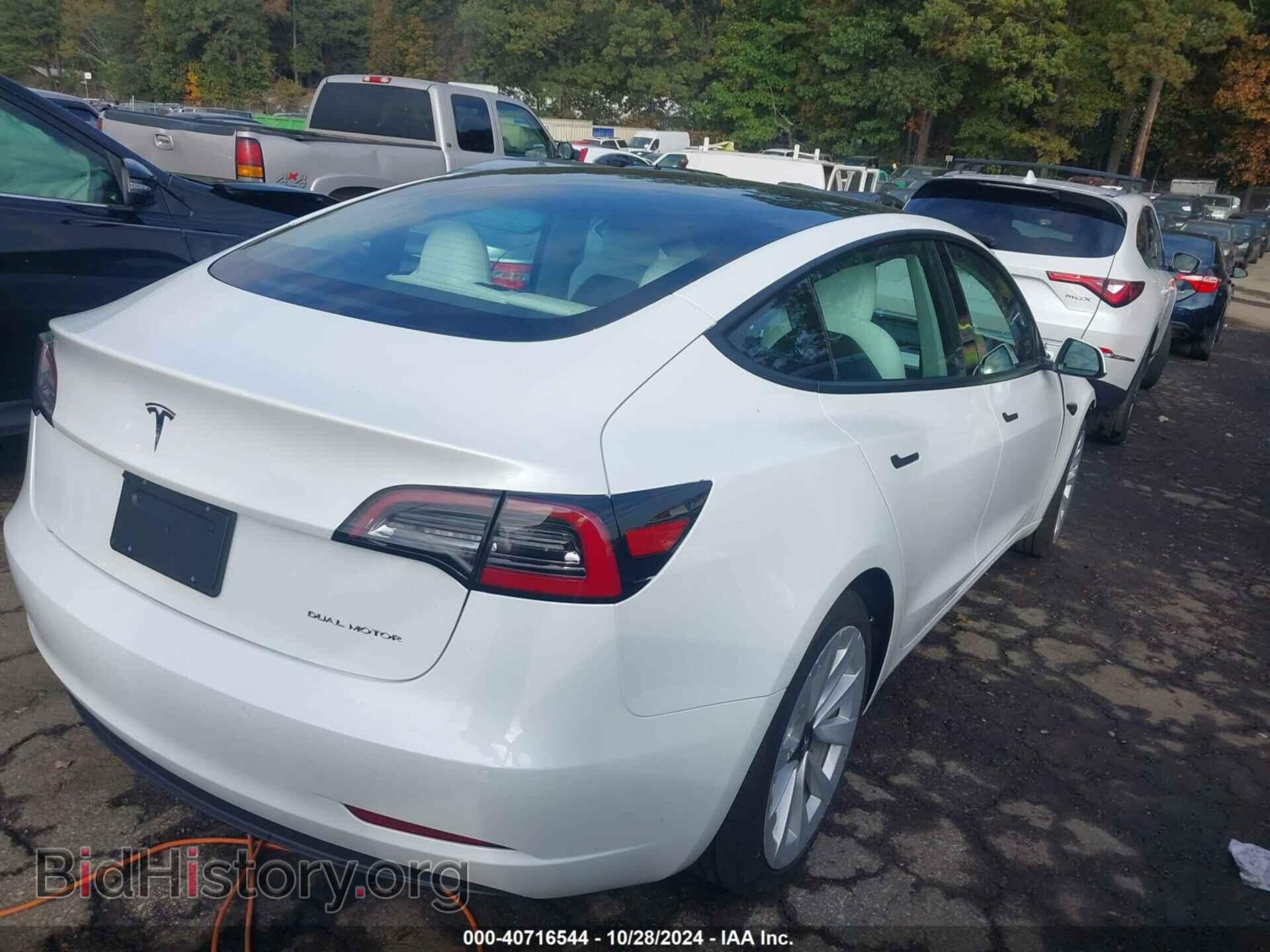 2021 TESLA MODEL 3 - VIN: 5YJ3E1EB6MF061231 - Фото 4