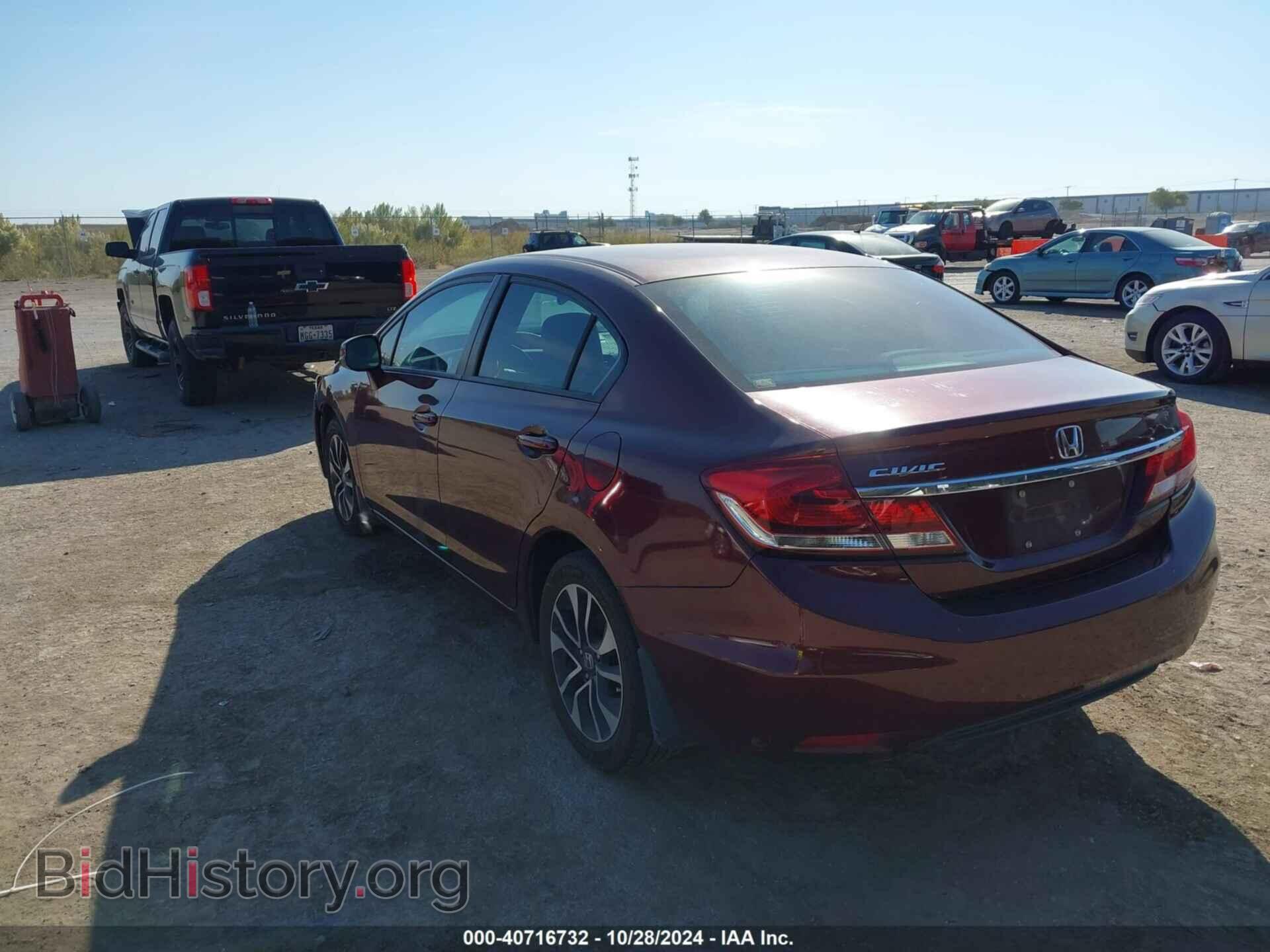 2013 HONDA CIVIC - VIN: 19XFB2F83DE055763 - Фото 3