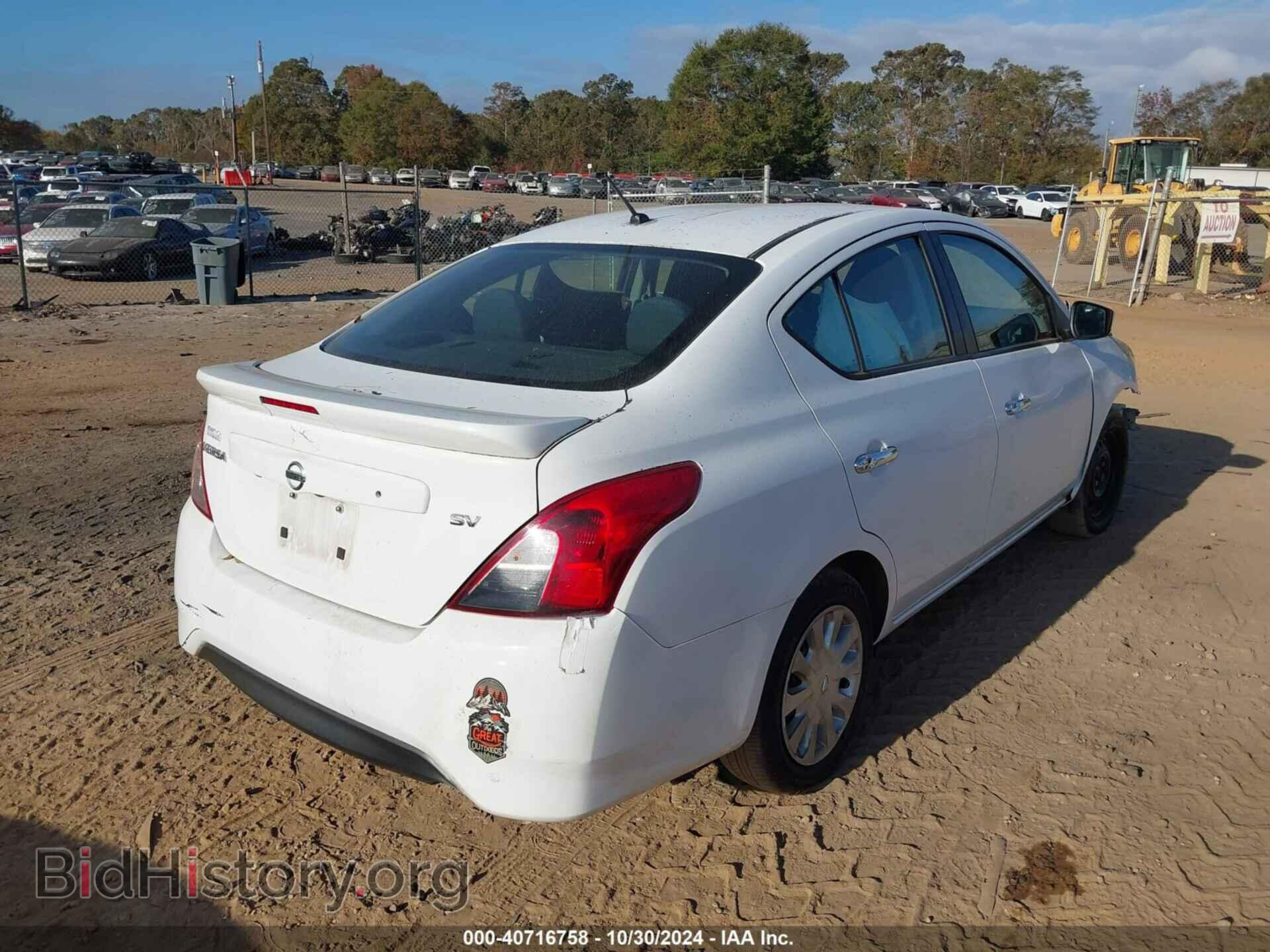 2019 NISSAN VERSA - VIN: 3N1CN7AP3KL869347 - Фото 4